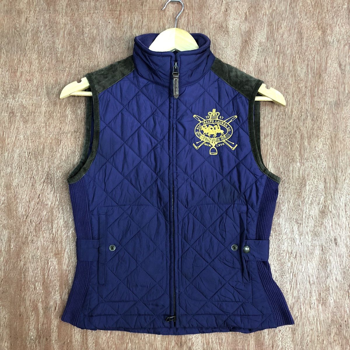 DL Ralph Lauren sport Purple Vests #c811
