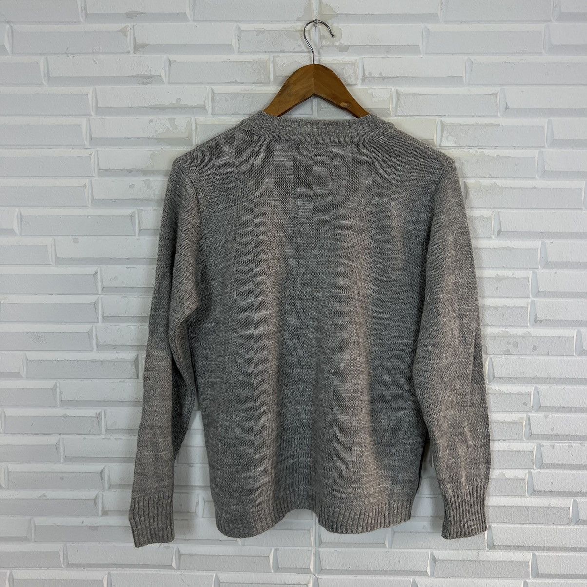 Japanese Brand VINTAGE MOCKA GIENE CARDIGAN BIG LOGO Size US M / EU 48-50 / 2 - 6 Thumbnail