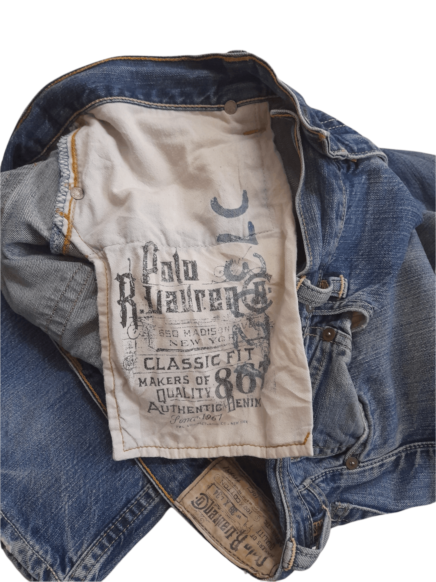 Polo Ralph Lauren Polo Ralph Lauren Denim (D664) Size US 30 / EU 46 - 10 Thumbnail