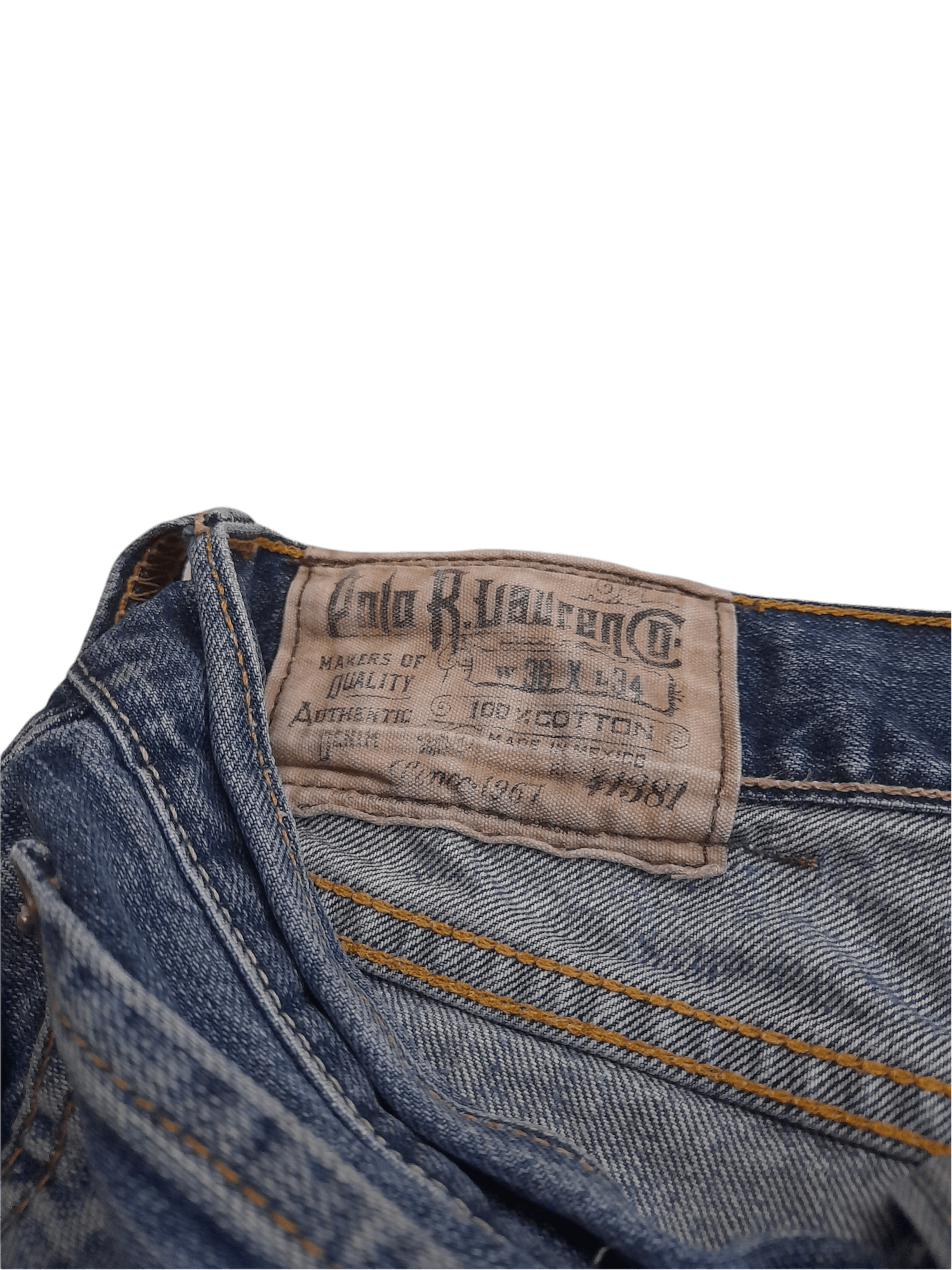 Polo Ralph Lauren Polo Ralph Lauren Denim (D664) Size US 30 / EU 46 - 5 Thumbnail