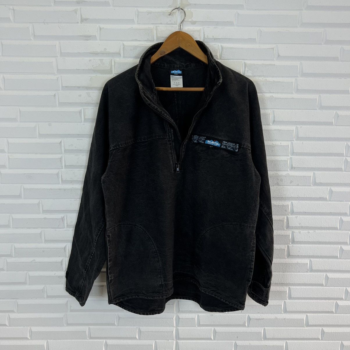 Japanese Brand VINTAGE HIKORY CHORE JACKET KAVU MADE IN USA Size US S / EU 44-46 / 1 - 9 Thumbnail