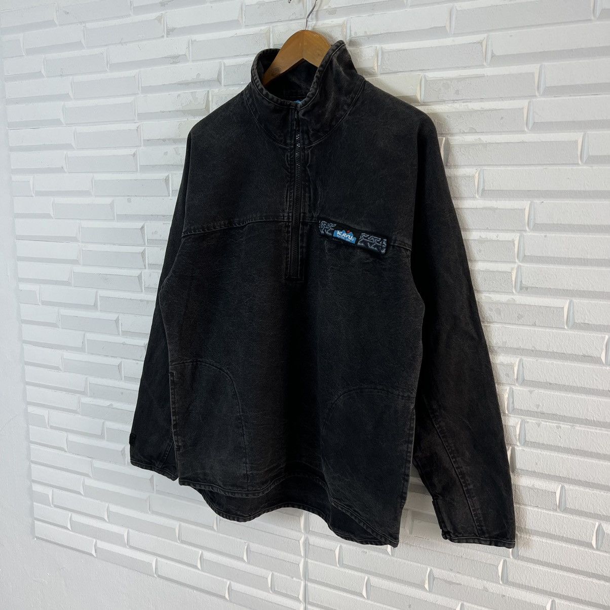 Japanese Brand VINTAGE HIKORY CHORE JACKET KAVU MADE IN USA Size US S / EU 44-46 / 1 - 2 Thumbnail