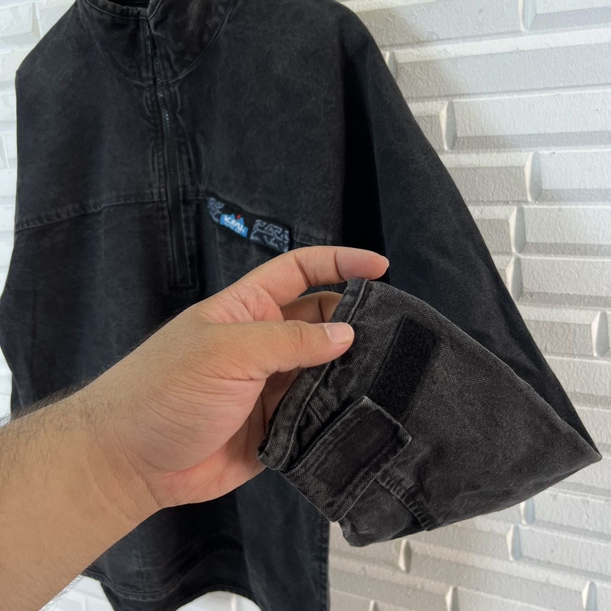Japanese Brand VINTAGE HIKORY CHORE JACKET KAVU MADE IN USA Size US S / EU 44-46 / 1 - 5 Thumbnail