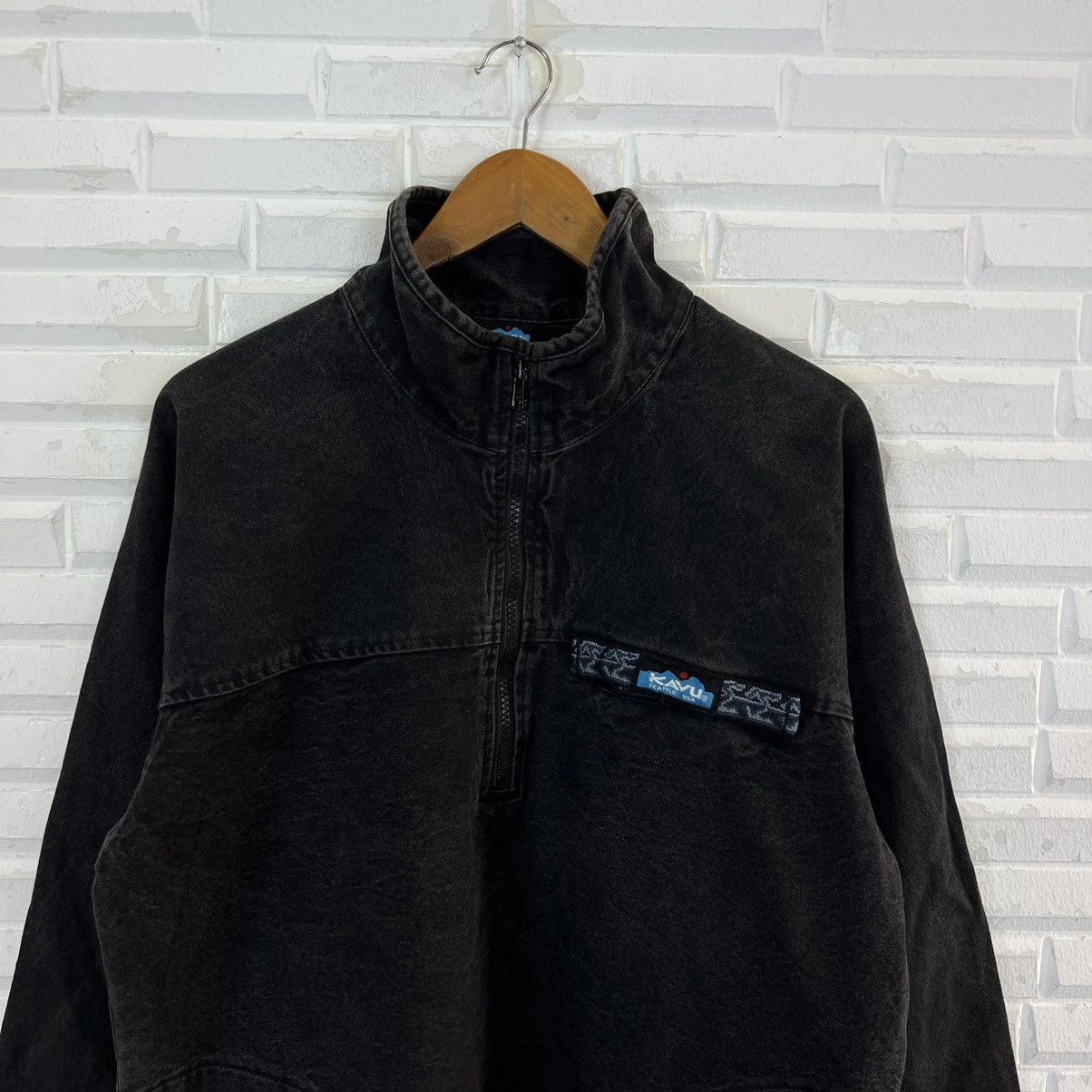 Japanese Brand VINTAGE HIKORY CHORE JACKET KAVU MADE IN USA Size US S / EU 44-46 / 1 - 3 Thumbnail