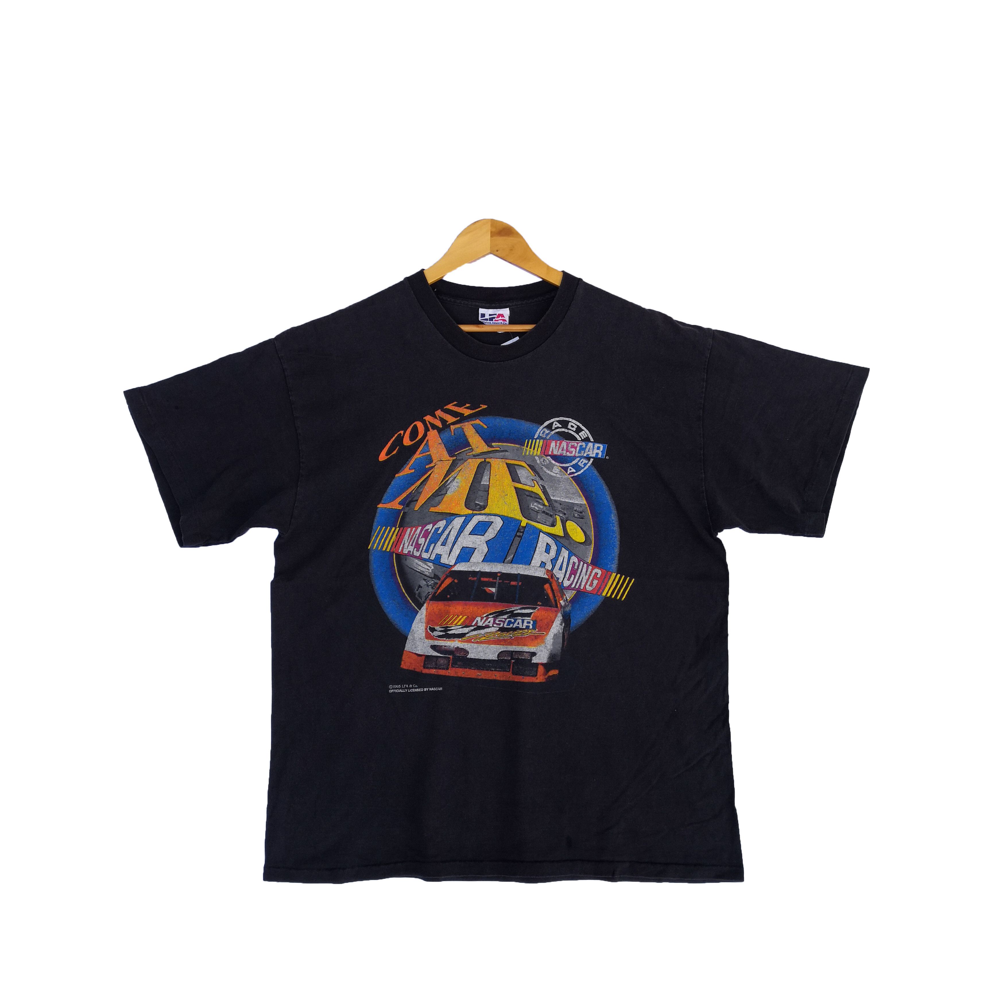 NASCAR Vintage 1995 Come at Me Nascar T-Shirt Nascar Tee 56789 Size US XL / EU 56 / 4 - 1 Thumbnail
