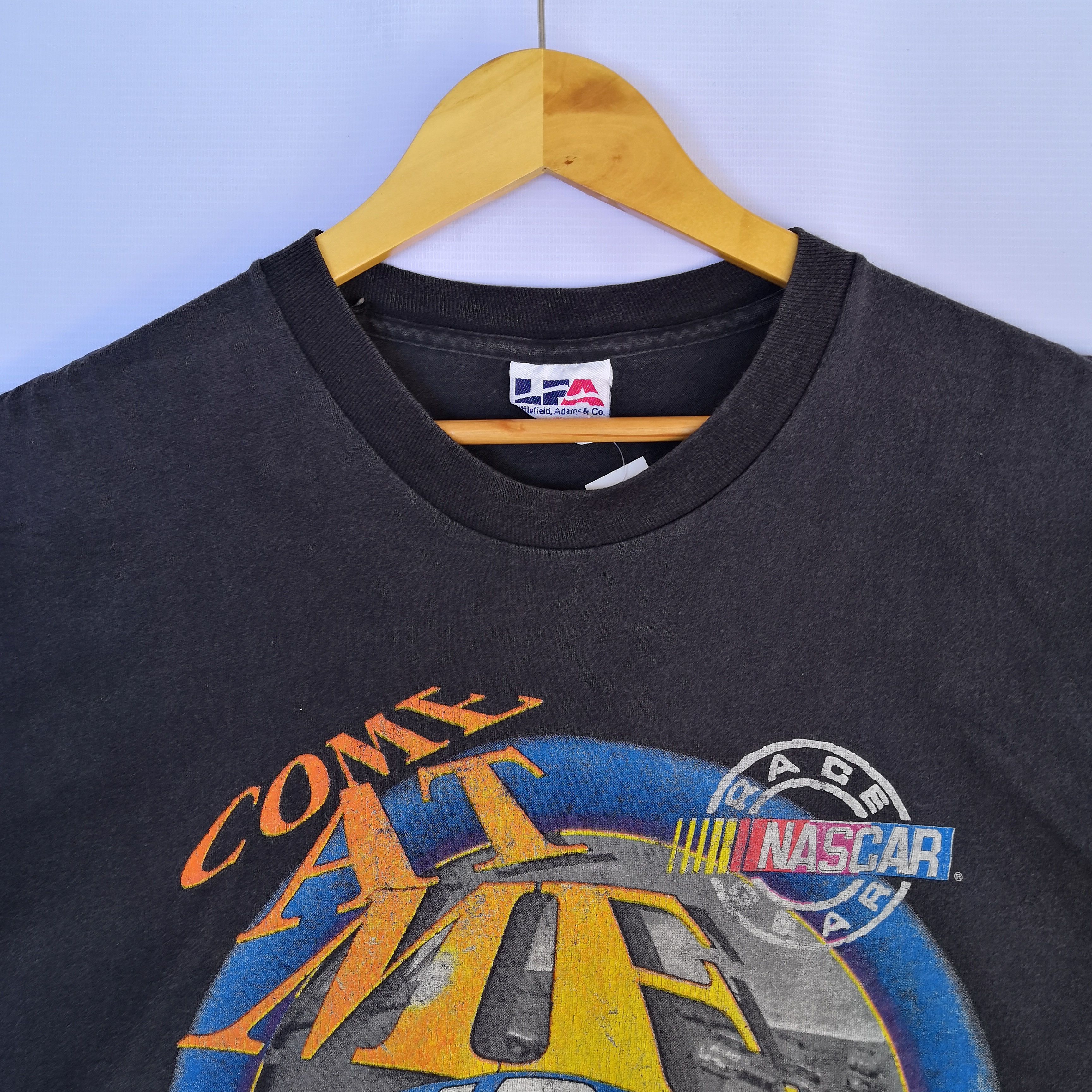 NASCAR Vintage 1995 Come at Me Nascar T-Shirt Nascar Tee 56789 Size US XL / EU 56 / 4 - 3 Thumbnail