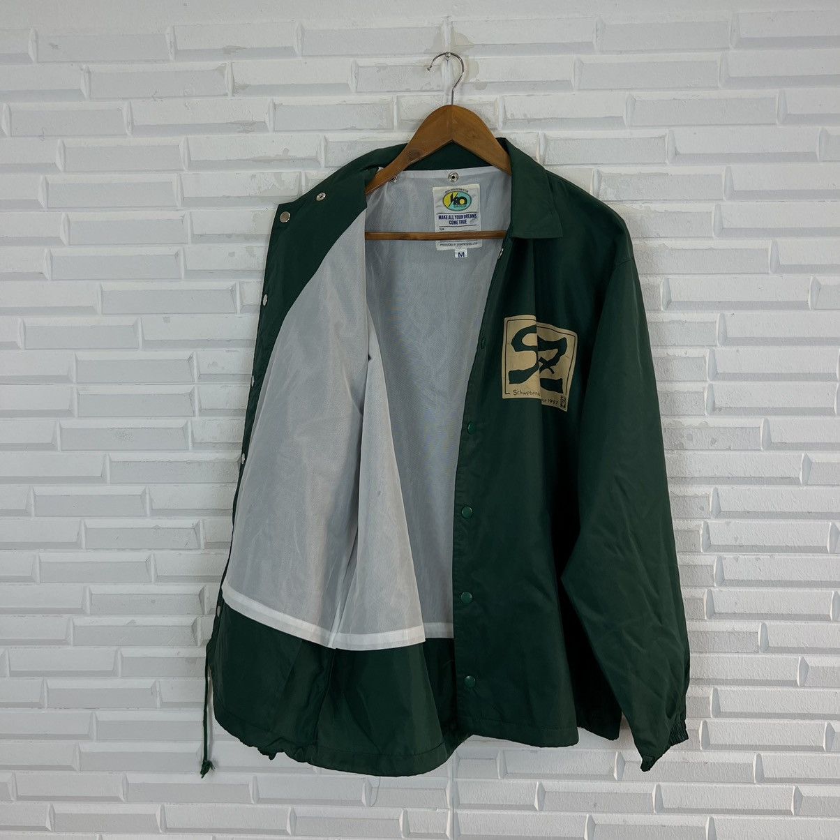 Japanese Brand VINTAGE CUSTOM-ORDER JACKET BIG LOGO STREETFASHION WEAR Size US M / EU 48-50 / 2 - 9 Thumbnail