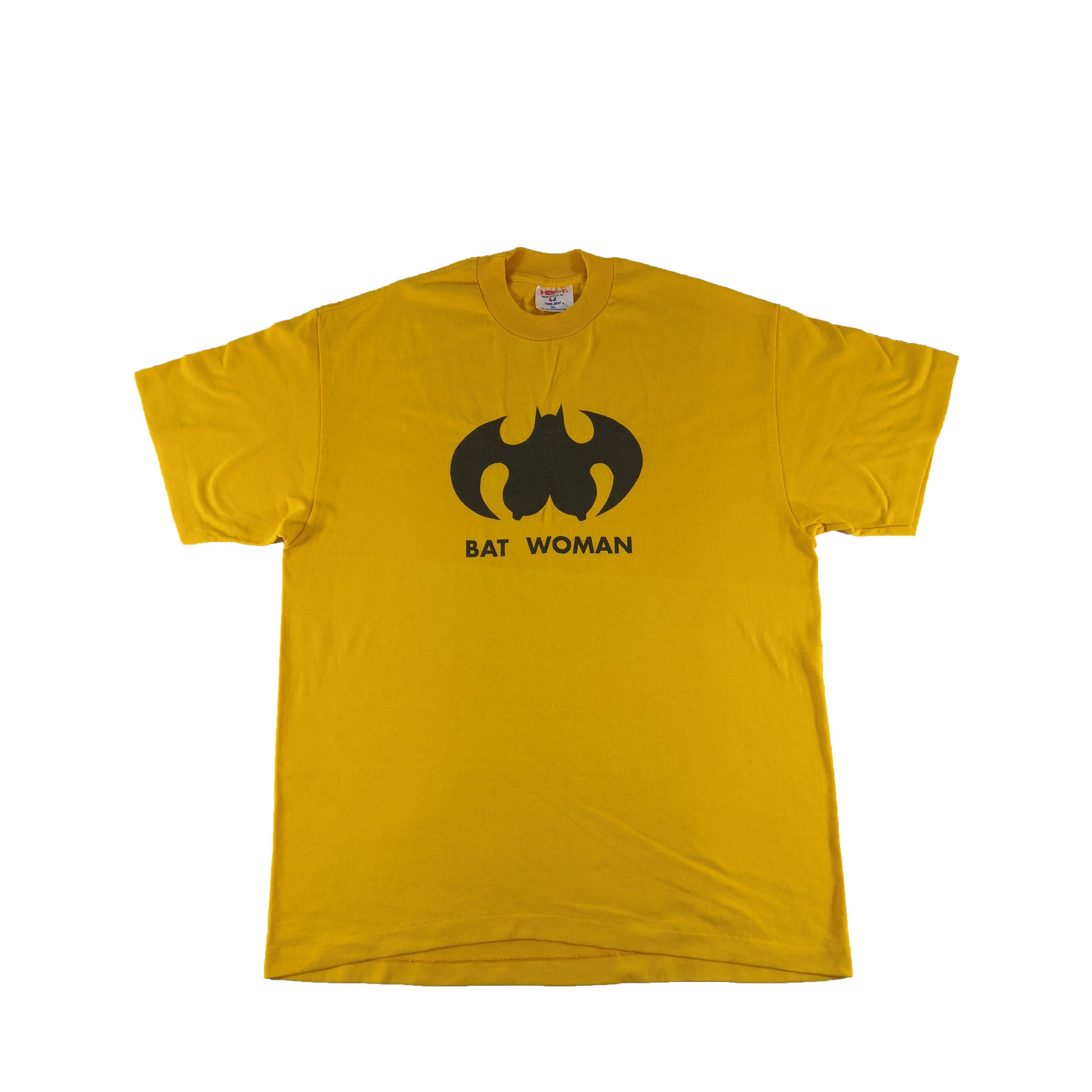 Vintage Bat Women T-Shirt Tits Nude Hentai Batman Tees