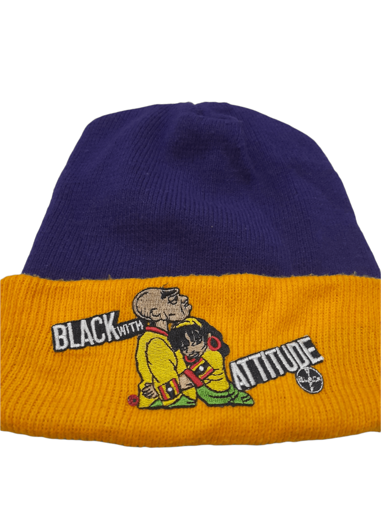Other Black with A ttitude Beanie (D866) Size ONE SIZE - 2 Thumbnail