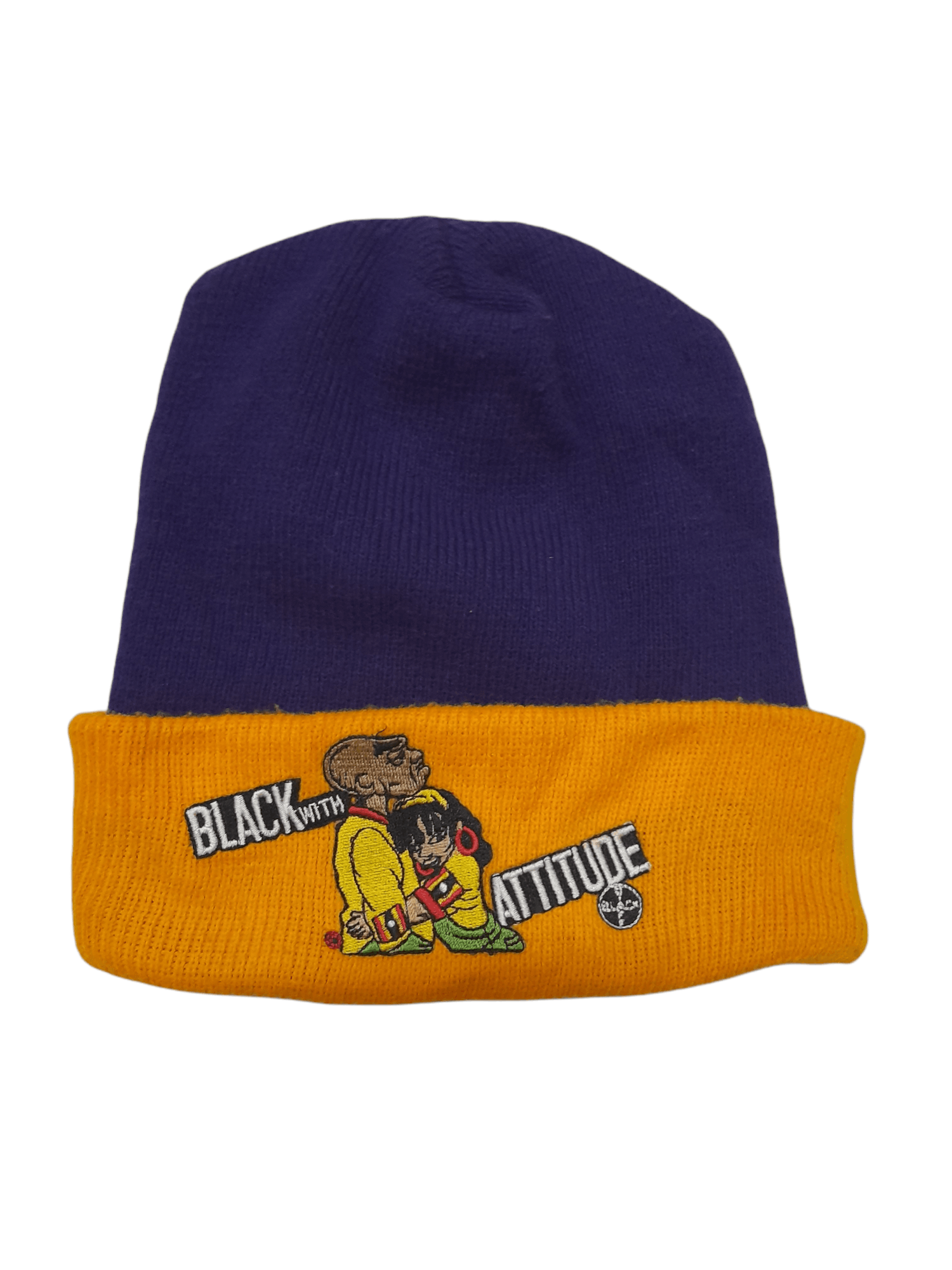Other Black with A ttitude Beanie (D866) Size ONE SIZE - 1 Thumbnail