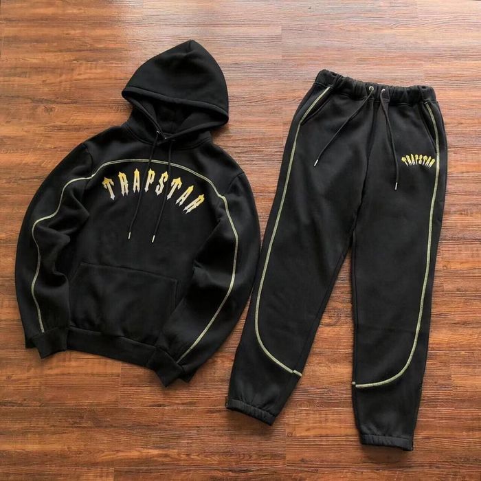 Trapstar London TrapStar Central Cee Yellow and Black Tracksuit Grailed