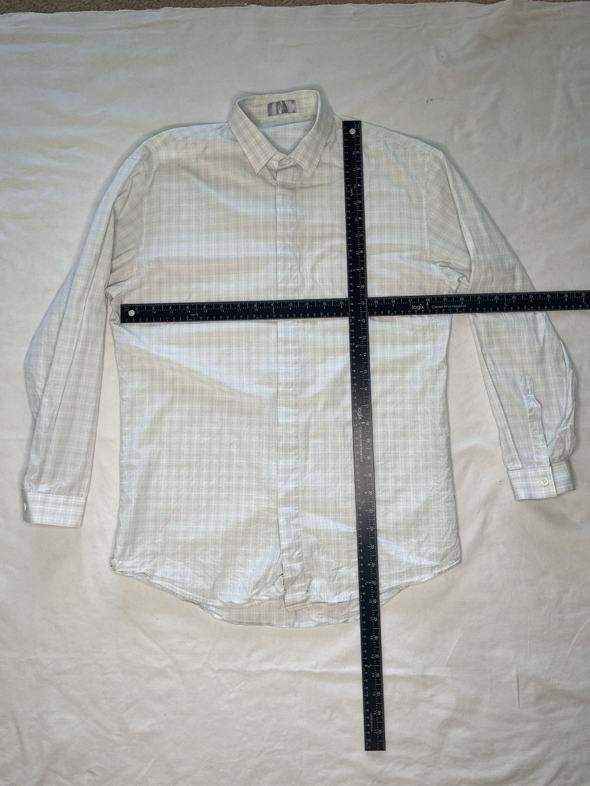 Dior Dior plaid button up shirt Size US S / EU 44-46 / 1 - 3 Thumbnail