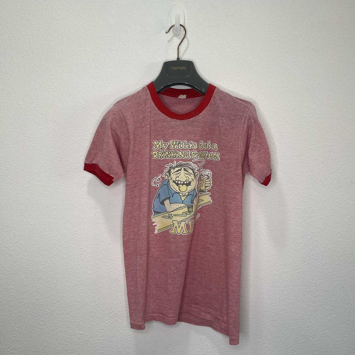 Vintage Vintage drunk tee Size US XS / EU 42 / 0 - 1 Thumbnail