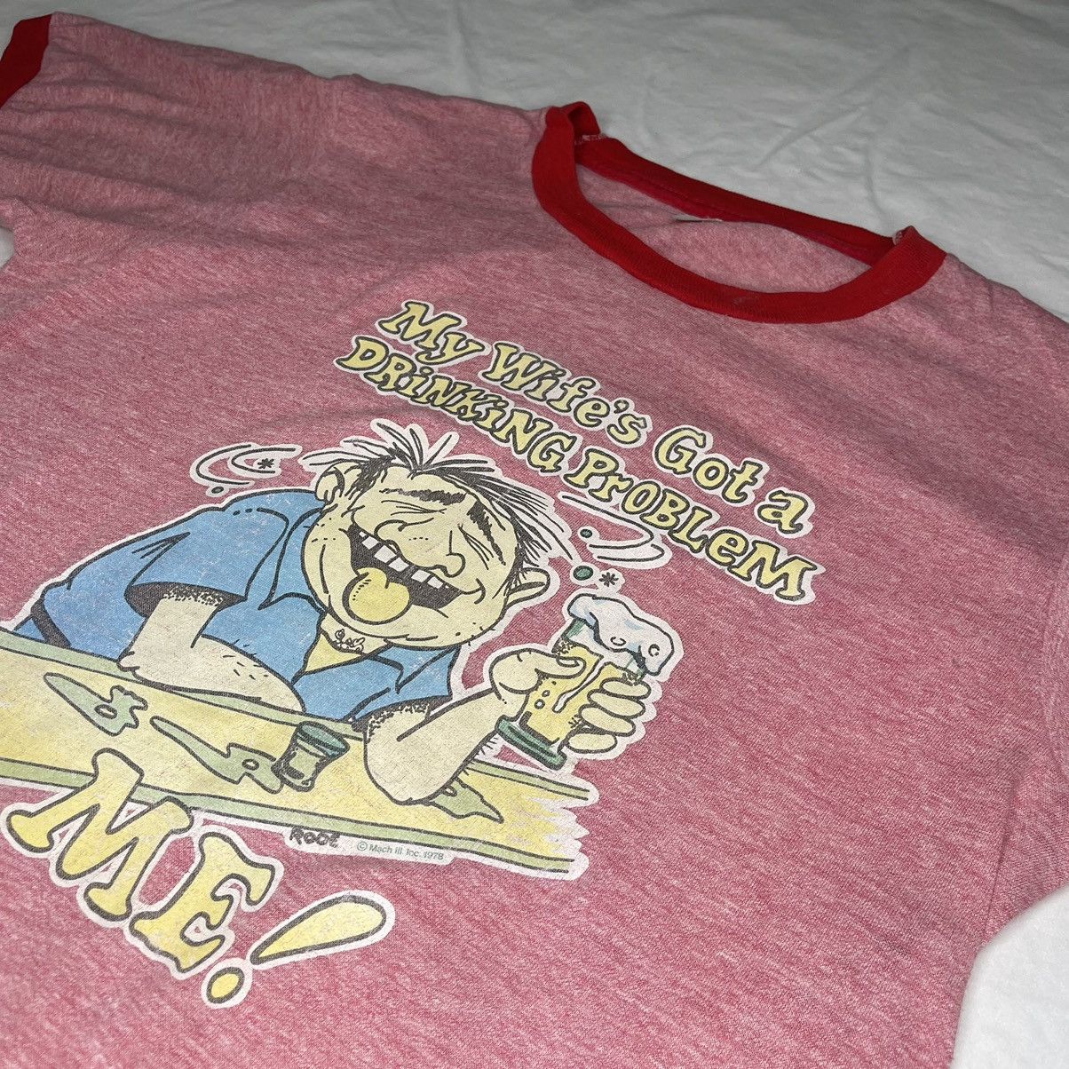 Vintage Vintage drunk tee Size US XS / EU 42 / 0 - 8 Thumbnail