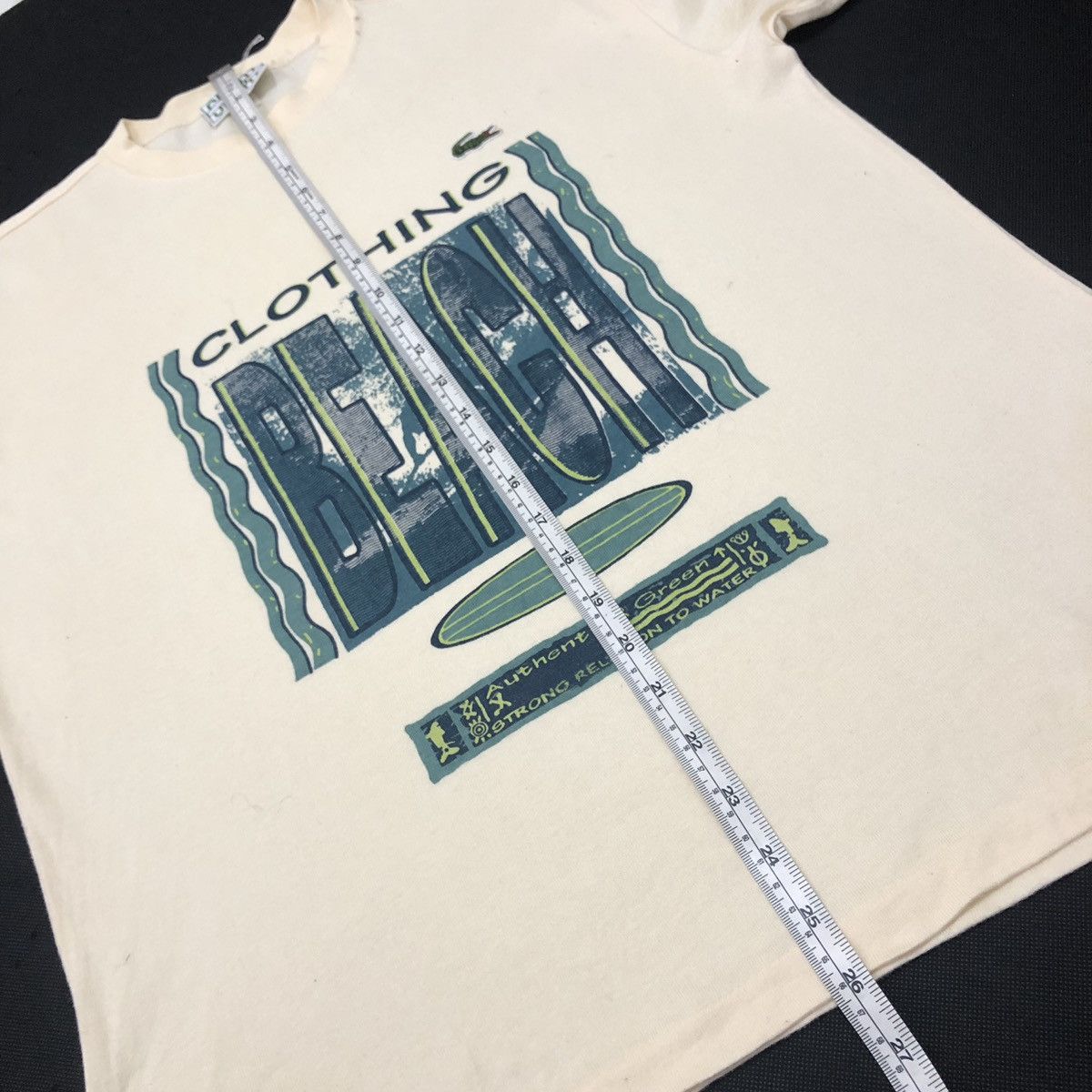 Lacoste Vintage 90s Lacoste t shirt Size US S / EU 44-46 / 1 - 9 Thumbnail