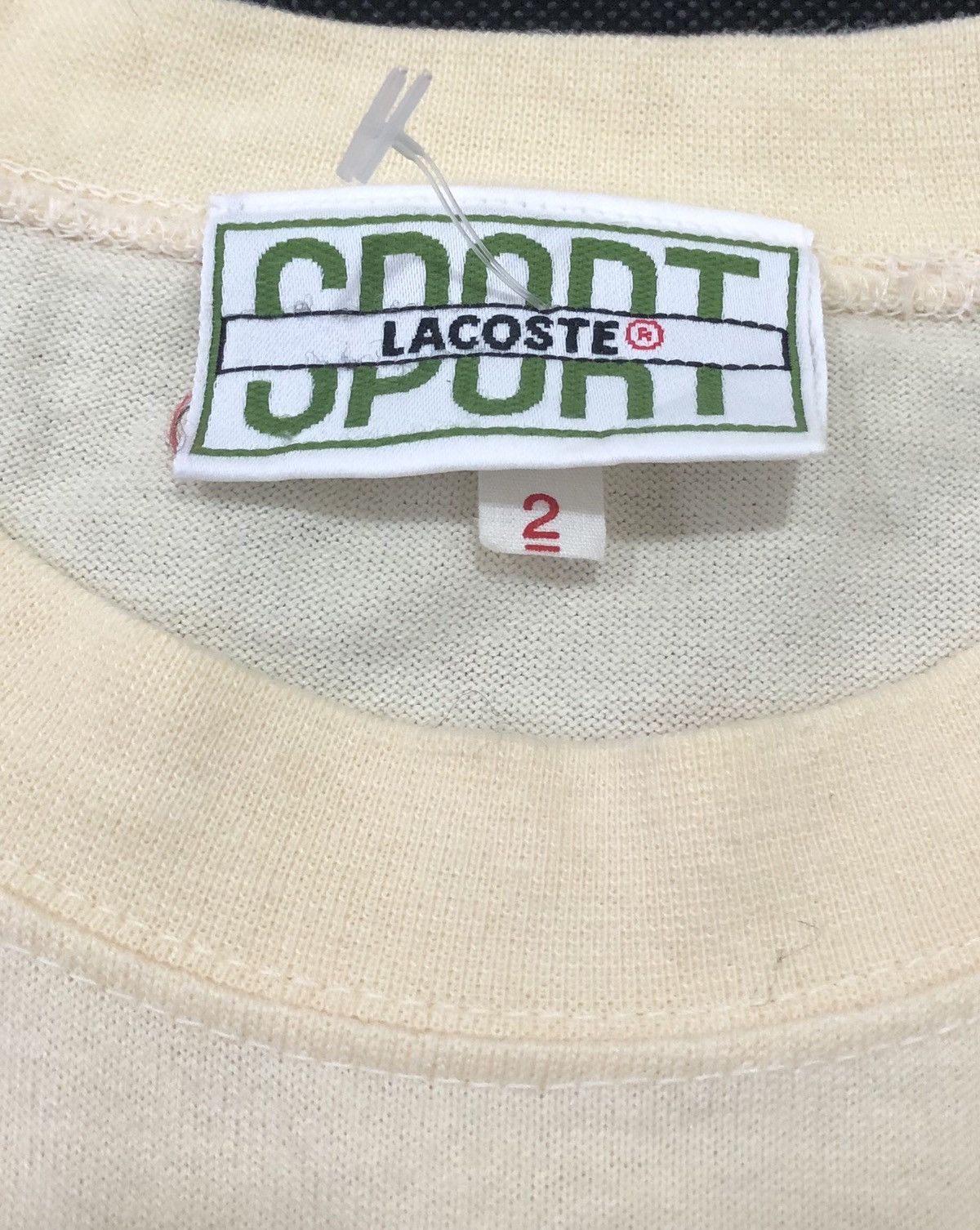 Lacoste Vintage 90s Lacoste t shirt Size US S / EU 44-46 / 1 - 6 Thumbnail