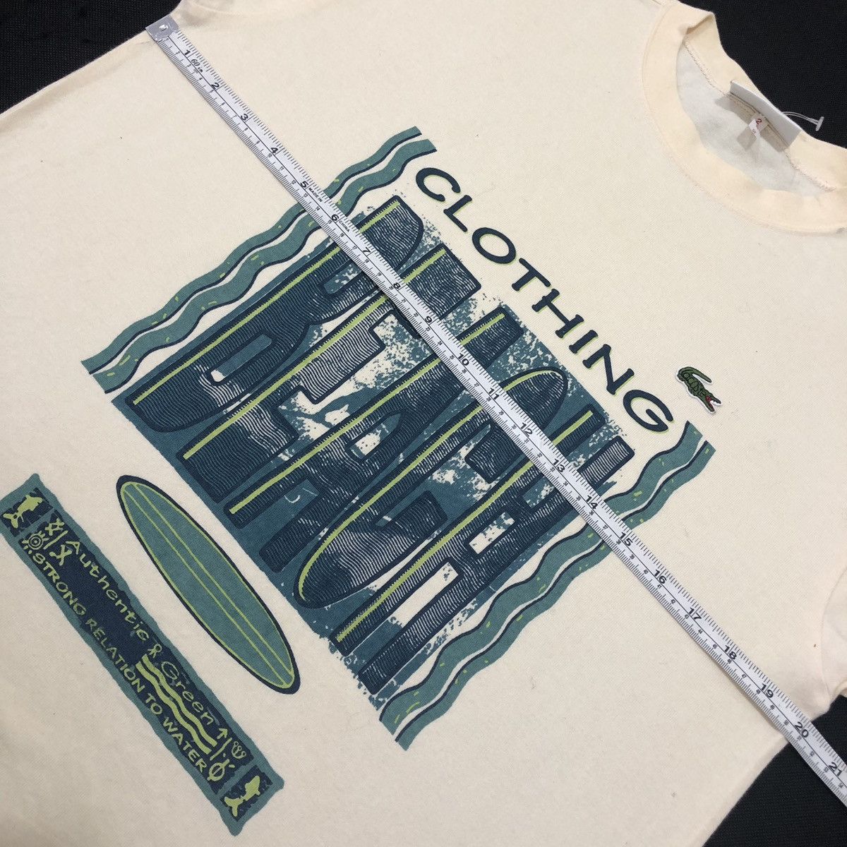 Lacoste Vintage 90s Lacoste t shirt Size US S / EU 44-46 / 1 - 8 Thumbnail