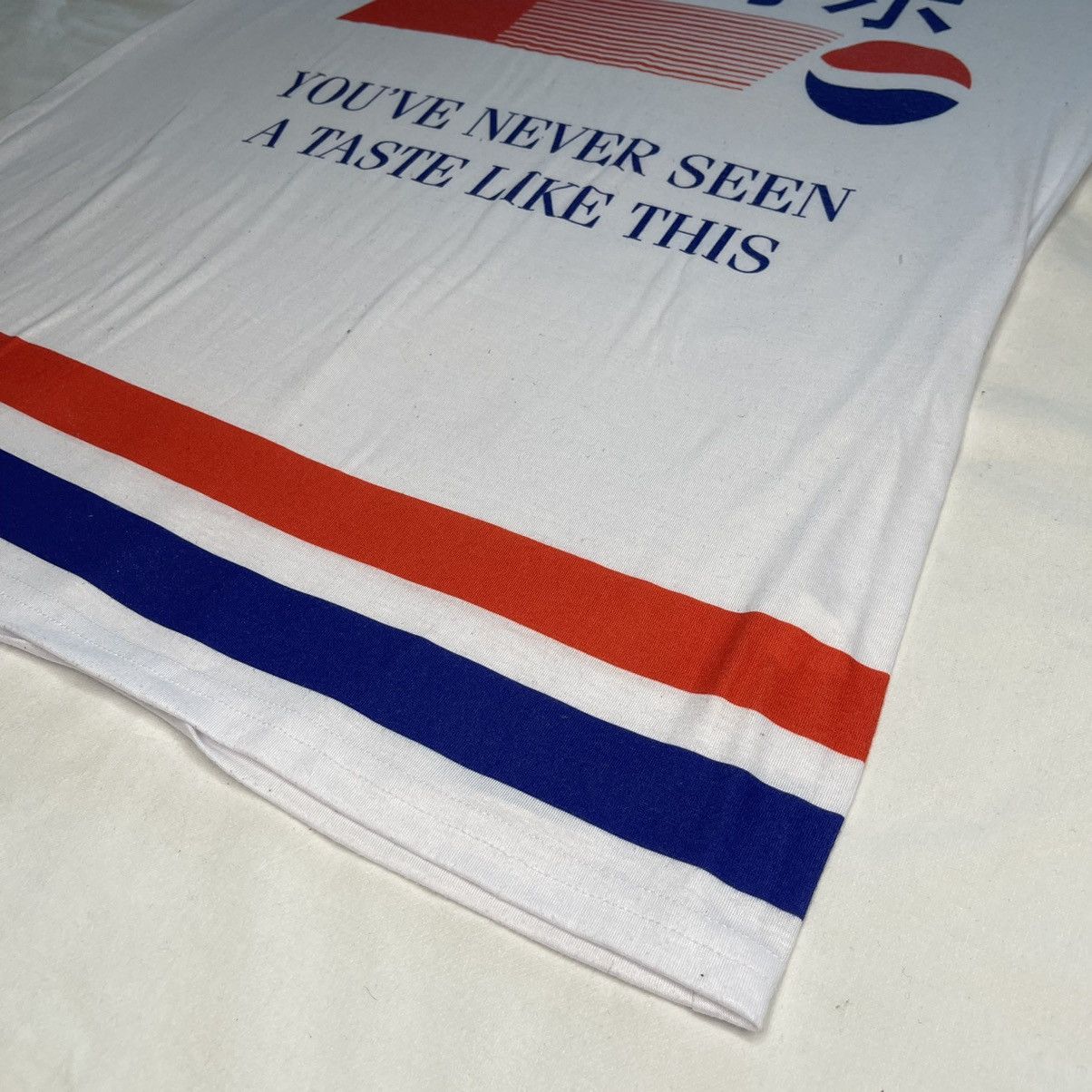 Pepsi Vintage Chinese Pepsi crystal t-shirt Size US XL / EU 56 / 4 - 9 Thumbnail