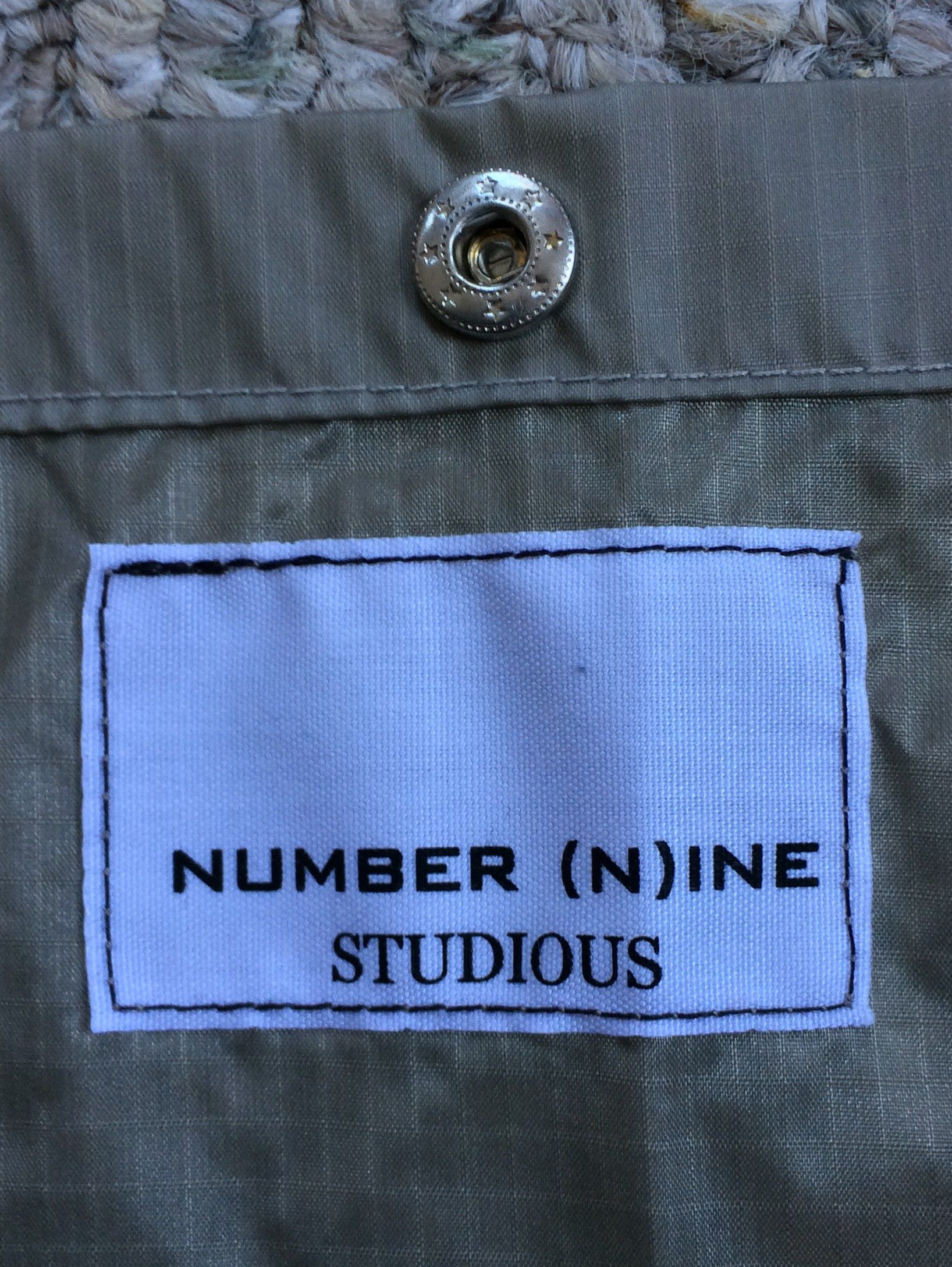 Number (N)ine Number (N)ine x Studious Logo Tote Bag Size ONE SIZE - 3 Thumbnail