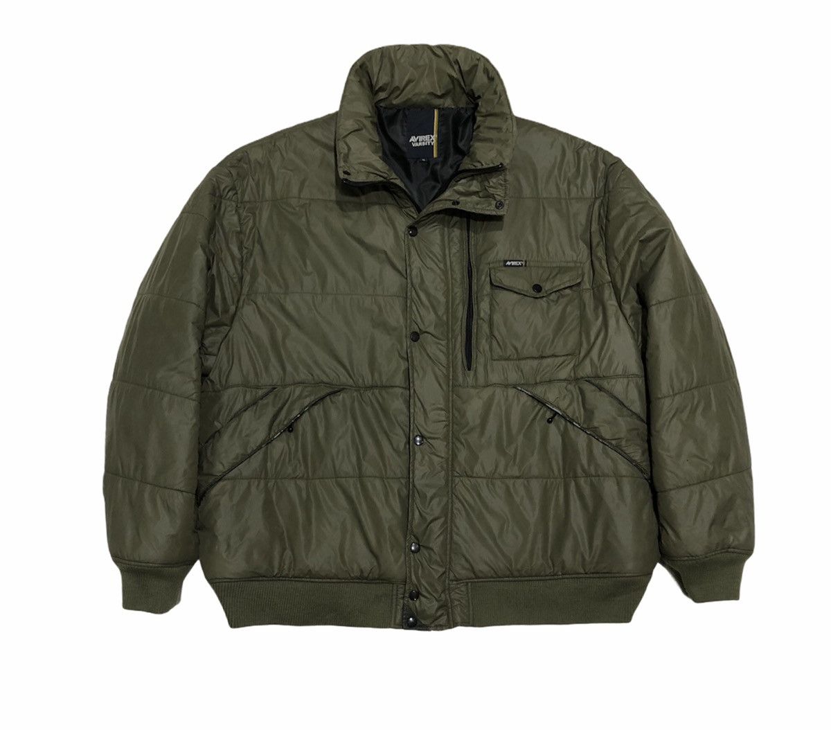 Avirex Avirex Varsity Hooded Puffer Jacket Size US XXL / EU 58 / 5 - 8 Thumbnail