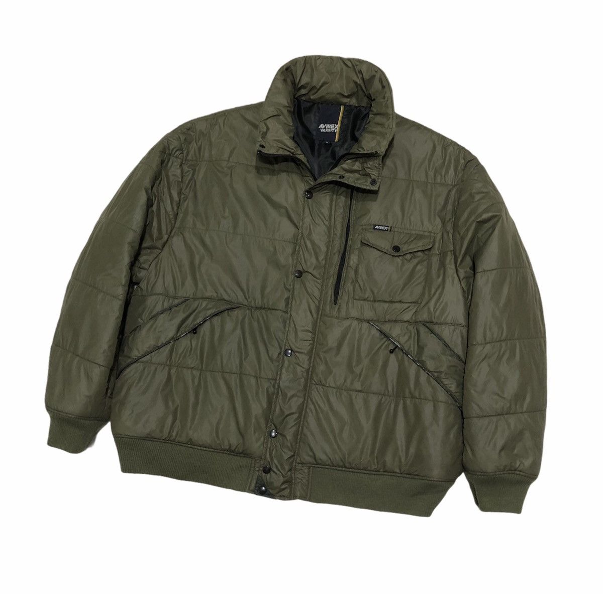 Avirex Avirex Varsity Hooded Puffer Jacket Size US XXL / EU 58 / 5 - 6 Thumbnail