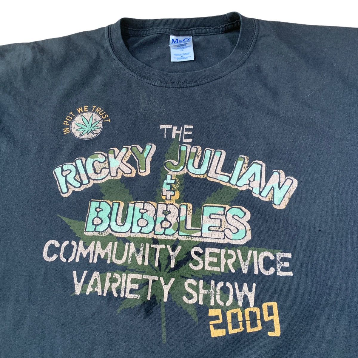 Band Tees × Vintage Y2K Trailer Park Boys TV Ricky Julian Bubbles Tour ...