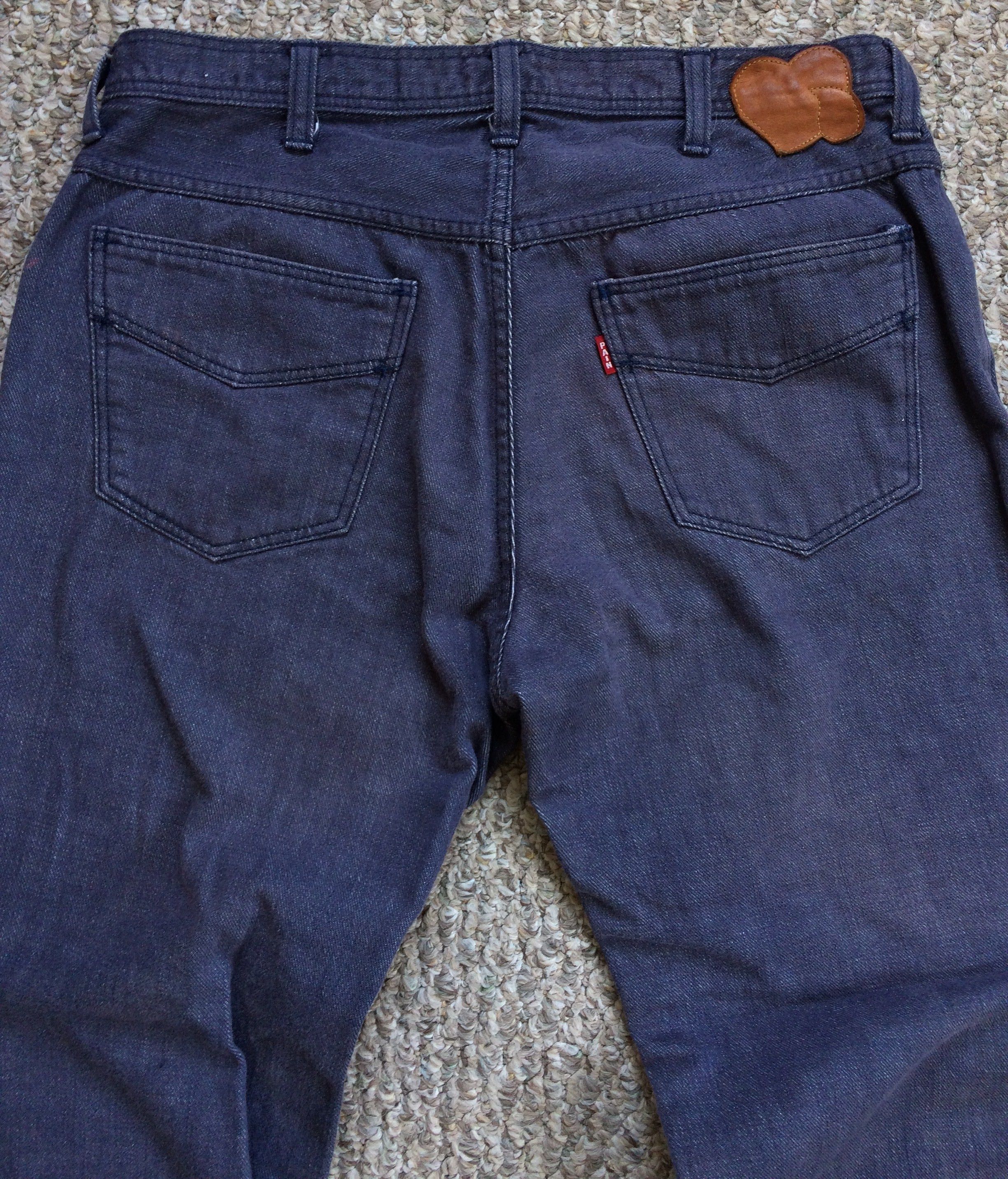 Number (N)ine FW03 Psychadelic Beatles Lined Denim Size US 31 - 9 Thumbnail