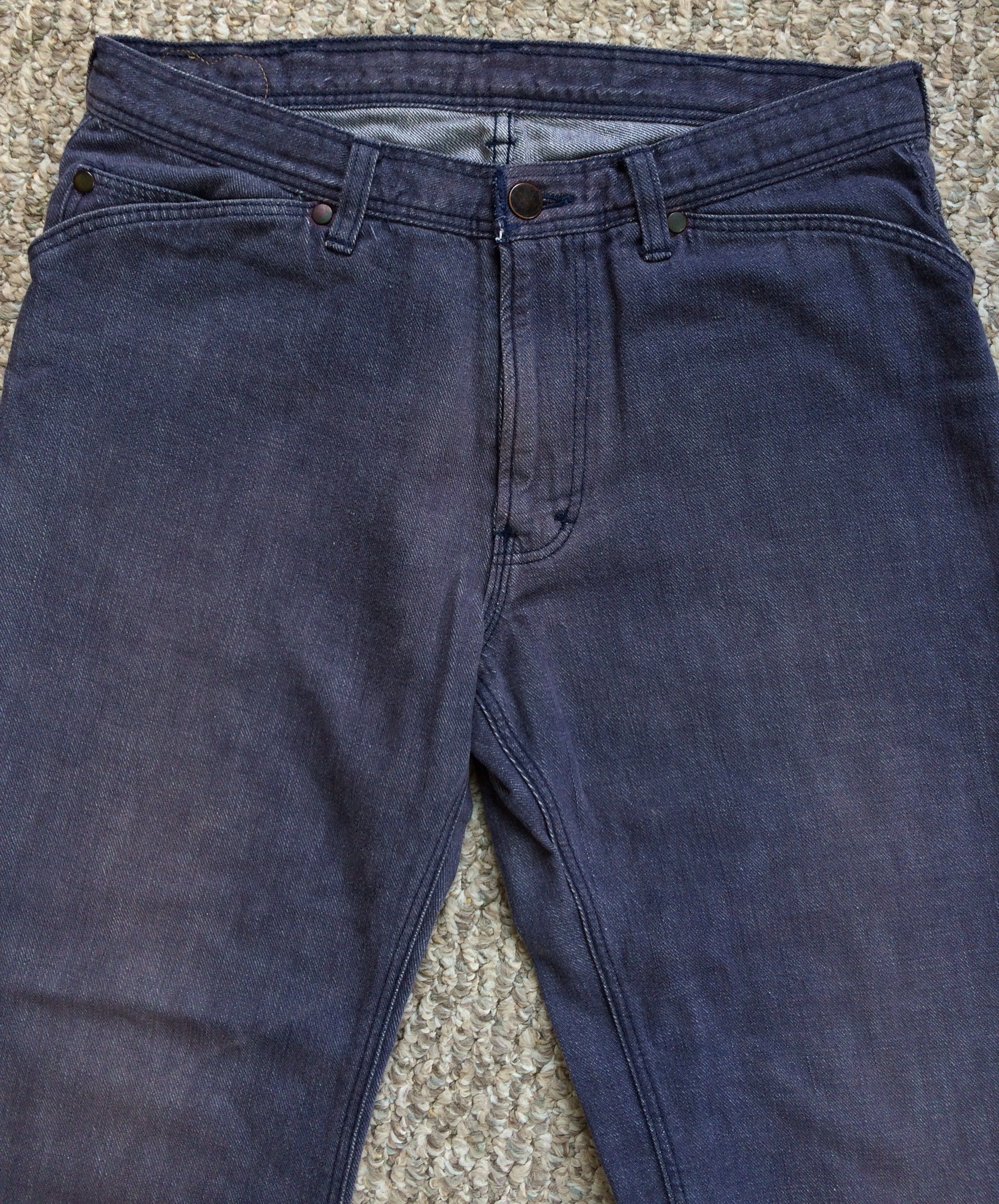 Number (N)ine FW03 Psychadelic Beatles Lined Denim Size US 31 - 2 Thumbnail