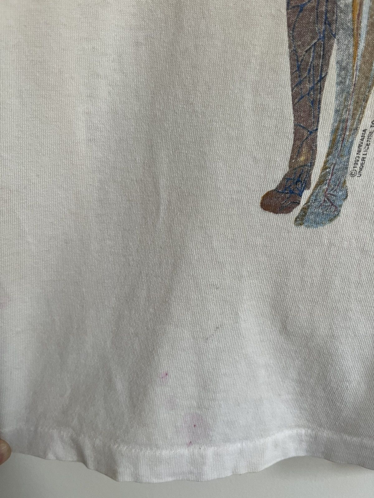 Vintage Vintage Nirvana In Utero single-stitched t-shirt, L, AU Size US L / EU 52-54 / 3 - 21 Thumbnail