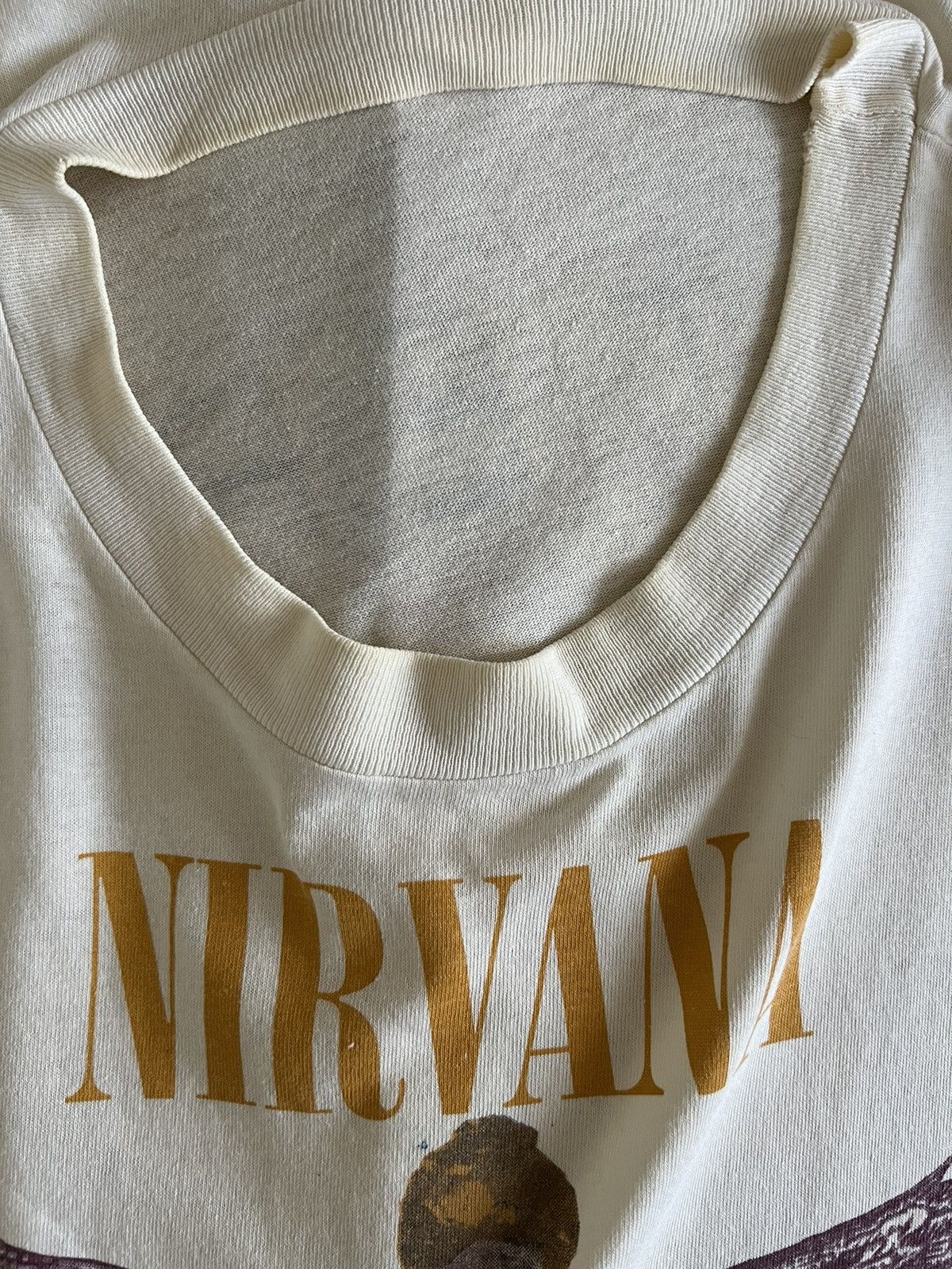 Vintage Vintage Nirvana In Utero single-stitched t-shirt, L, AU Size US L / EU 52-54 / 3 - 23 Thumbnail