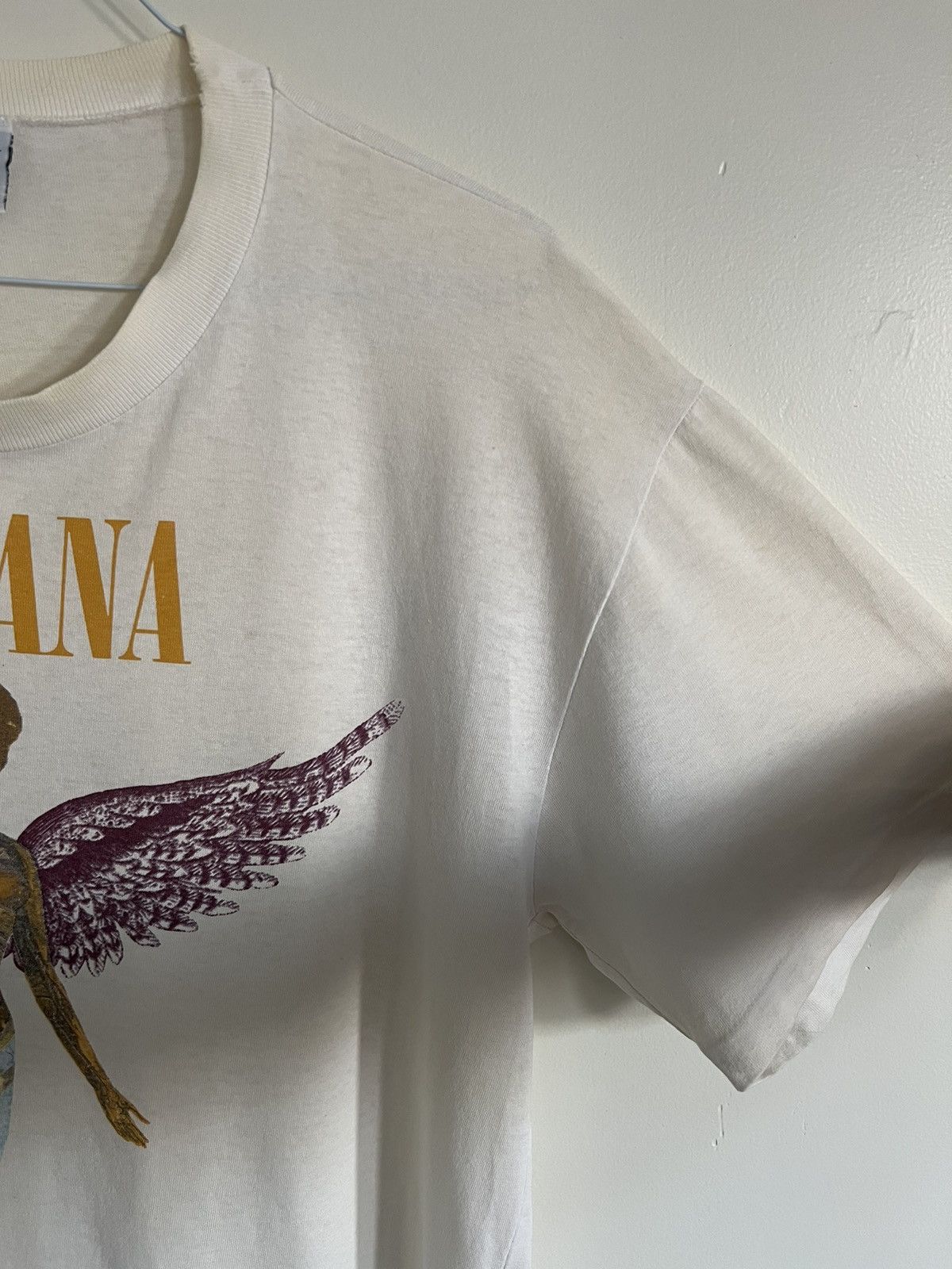 Vintage Vintage Nirvana In Utero single-stitched t-shirt, L, AU Size US L / EU 52-54 / 3 - 7 Thumbnail