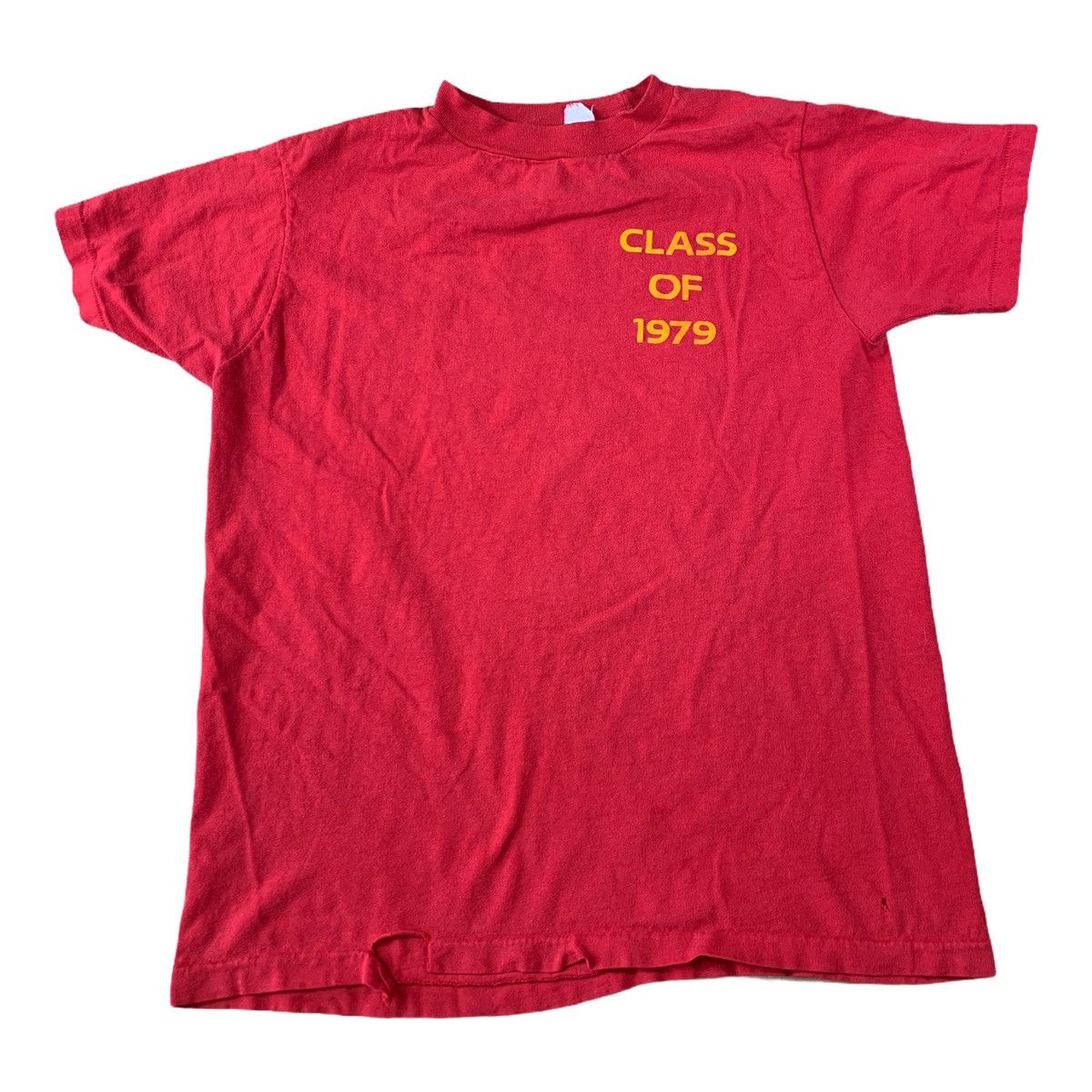 Vintage VTG 1979 Red Devils School Distressed Single Stitch T shirt Size US M / EU 48-50 / 2 - 3 Thumbnail