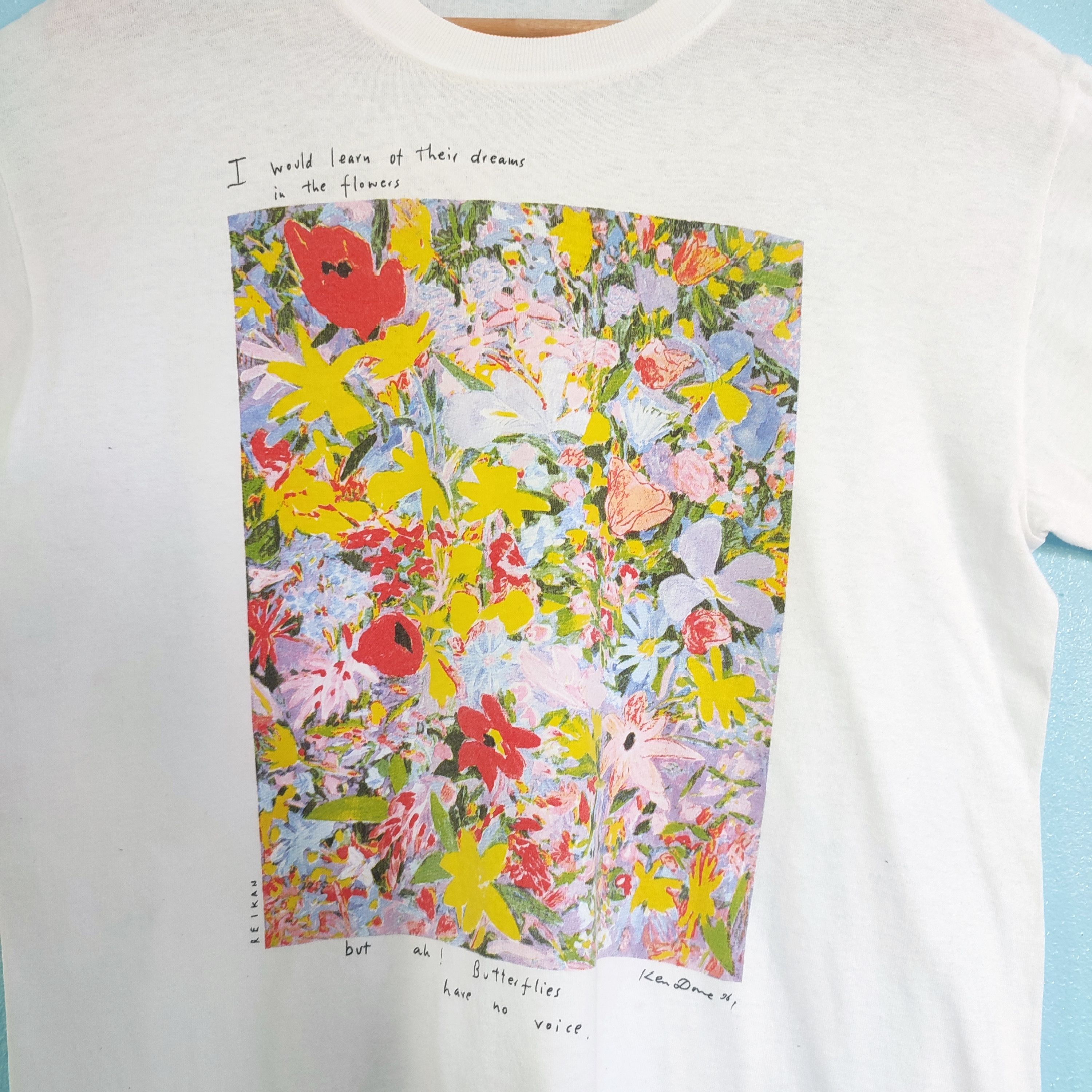 Vintage Picasso Art Italian Flowers Art Design Vintage Tshirt Size US M / EU 48-50 / 2 - 2 Thumbnail