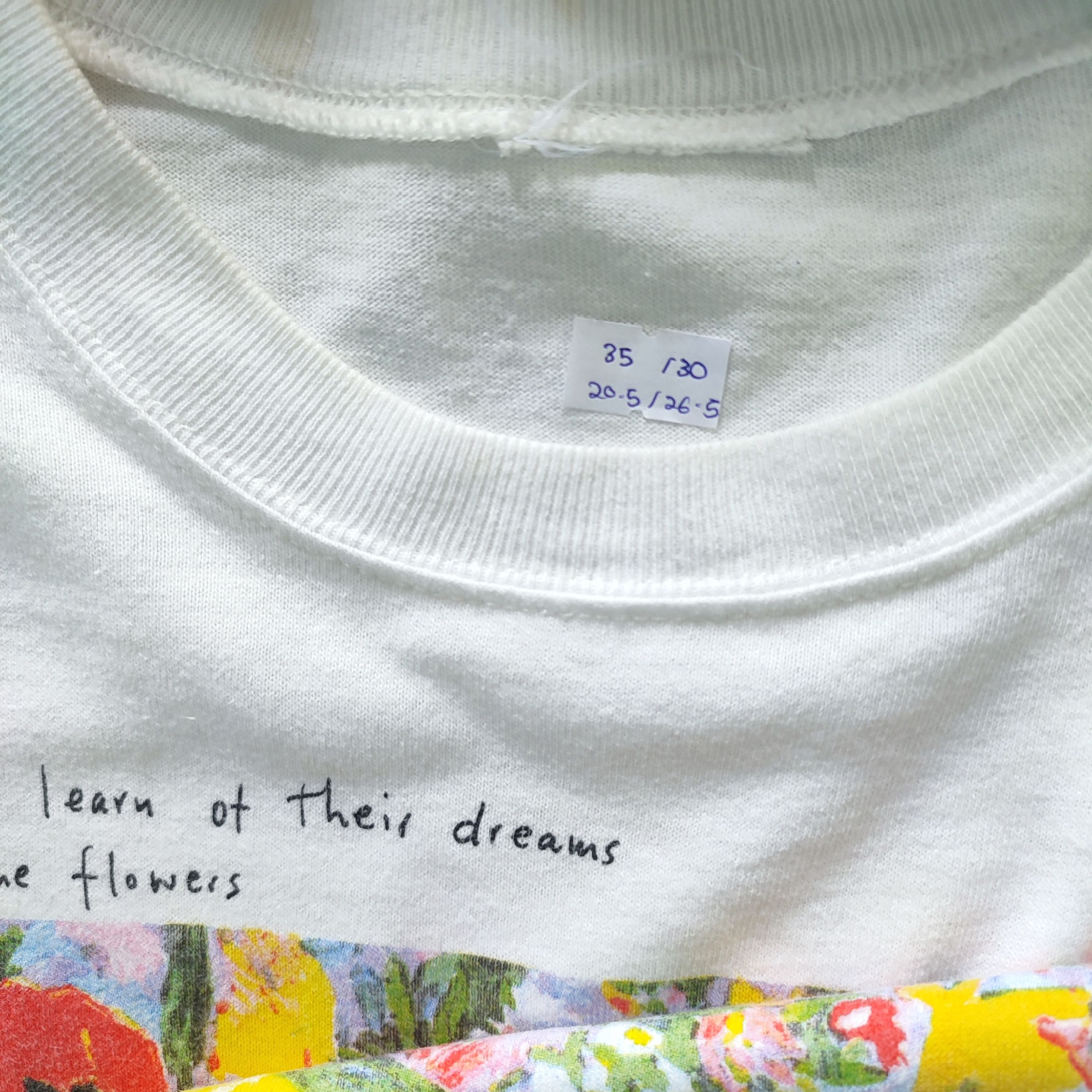 Vintage Picasso Art Italian Flowers Art Design Vintage Tshirt Size US M / EU 48-50 / 2 - 4 Thumbnail