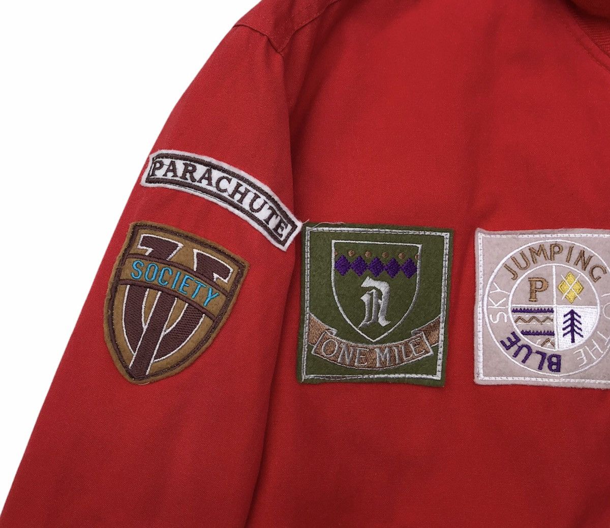 Vintage Vintage MA-1 Bombers Jacket USAF Parachute Style Size US M / EU 48-50 / 2 - 11 Thumbnail