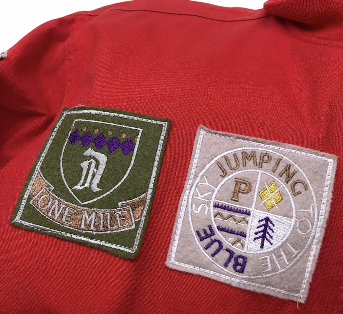 Vintage Vintage MA-1 Bombers Jacket USAF Parachute Style Size US M / EU 48-50 / 2 - 10 Thumbnail