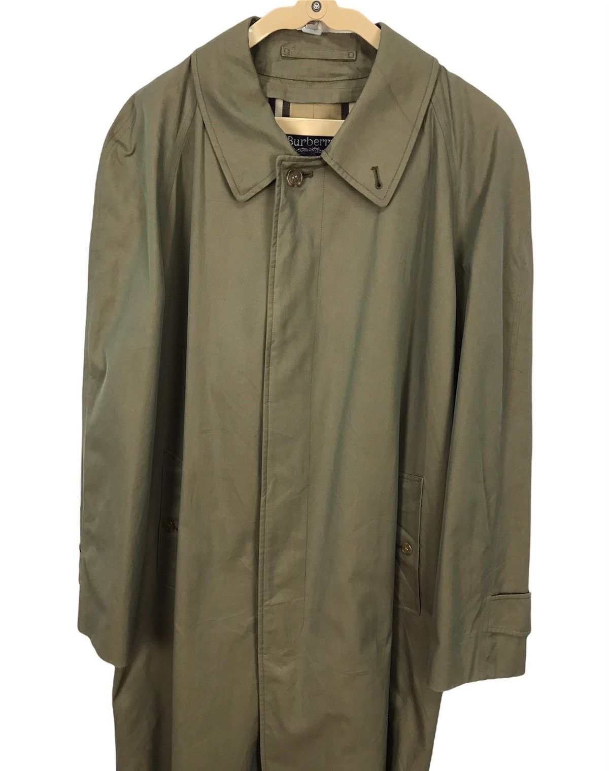 Burberry × Vintage 🔥BEST OFFER🔥Vintage Burberry long jacket made in England Size US M / EU 48-50 / 2 - 4 Thumbnail