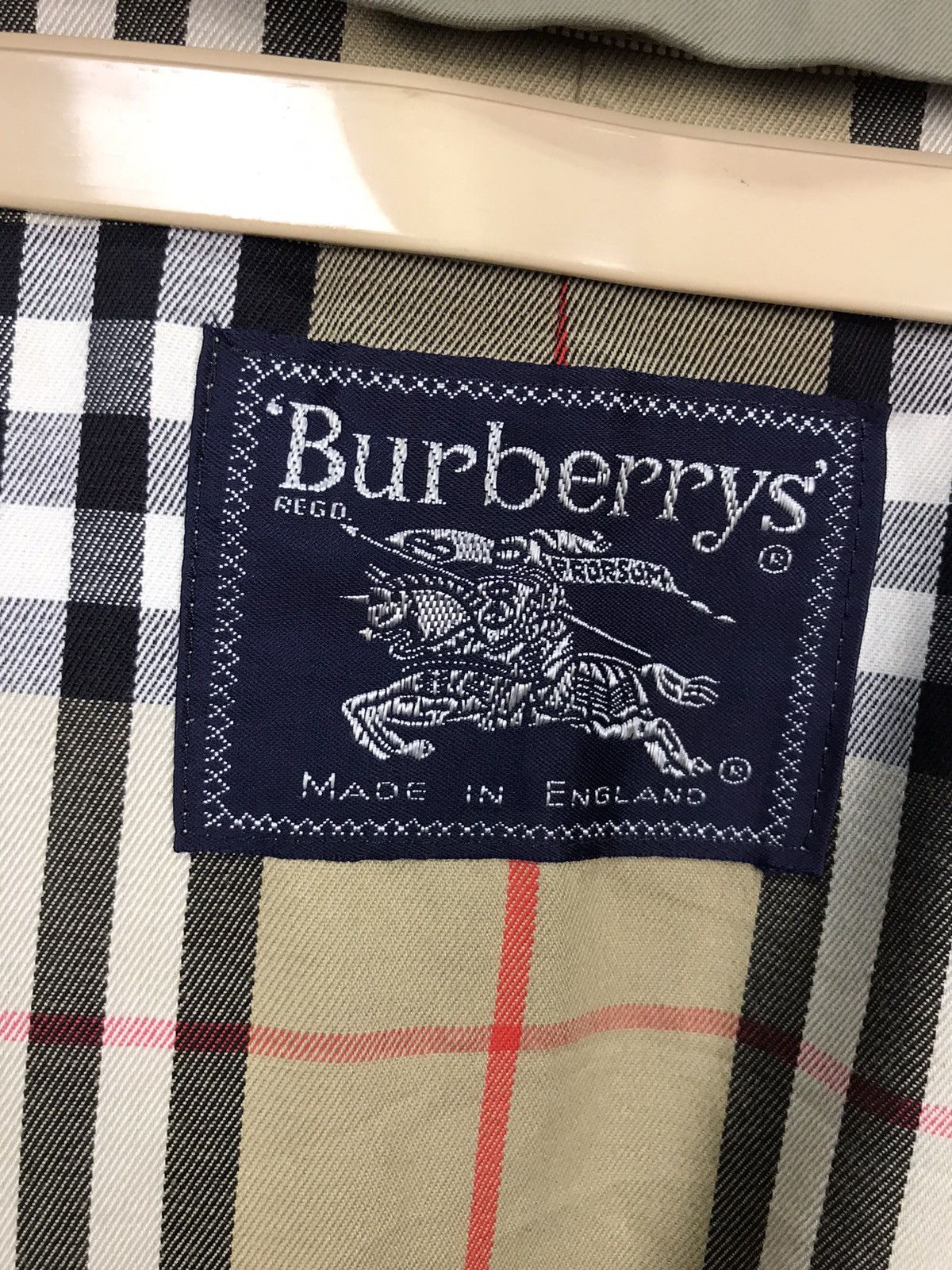 Burberry × Vintage 🔥BEST OFFER🔥Vintage Burberry long jacket made in England Size US M / EU 48-50 / 2 - 5 Thumbnail