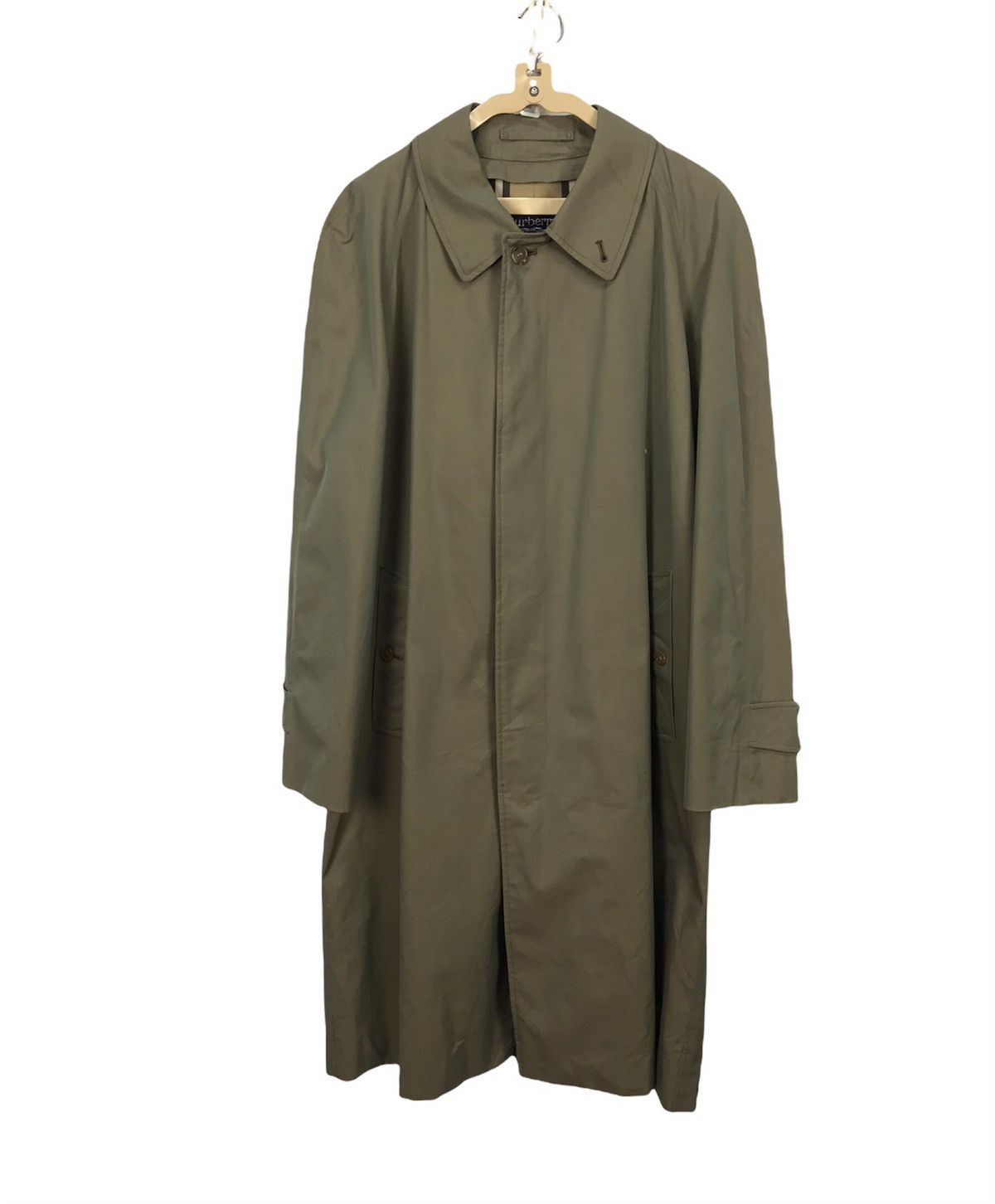 image of Best Offervintage Burberry Long Jacket Made In England, Men's (Size Medium)