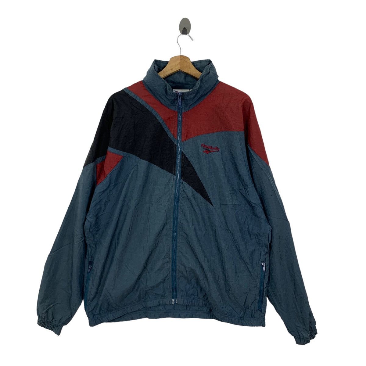 Reebok × Vintage Vintage Reebok Sportswear Light Zipper Jacket Size US M / EU 48-50 / 2 - 1 Thumbnail