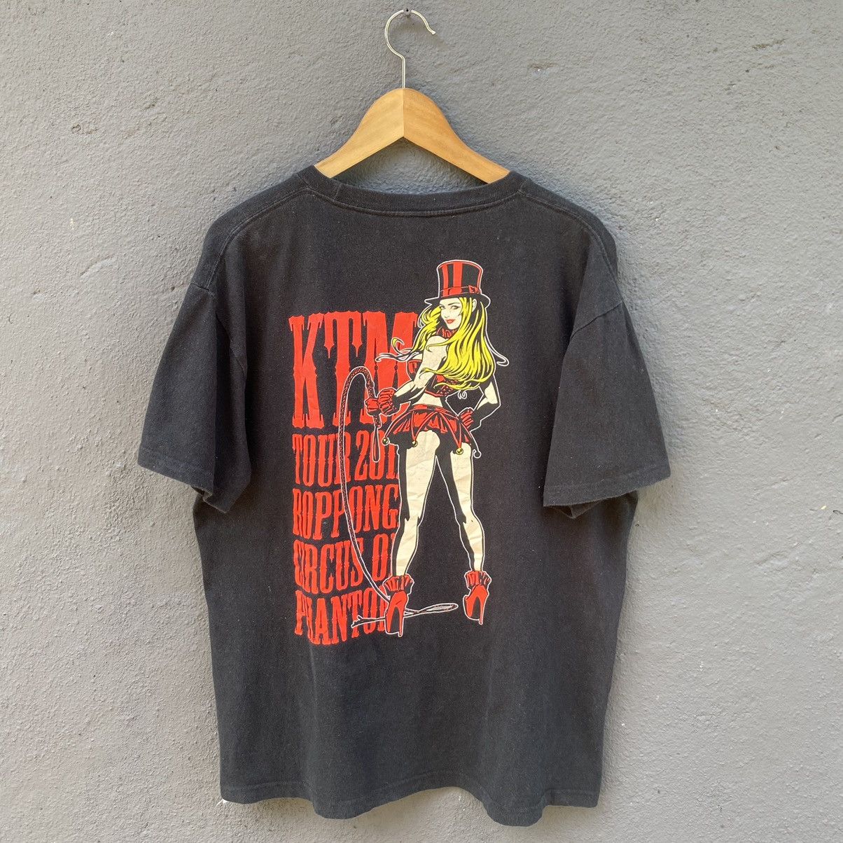 Japanese Brand 💥SICK💥Thrashed Faded Vintage KTM PORN STAR ERD GRUNGE TEE Size US L / EU 52-54 / 3 - 1 Thumbnail