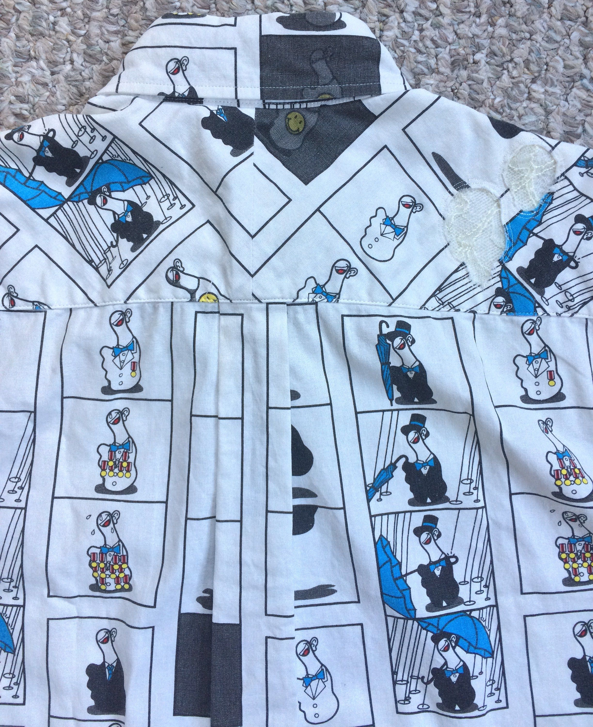 Number (N)ine SS02 Middle Finger Shirt w/tag Size US L / EU 52-54 / 3 - 7 Thumbnail