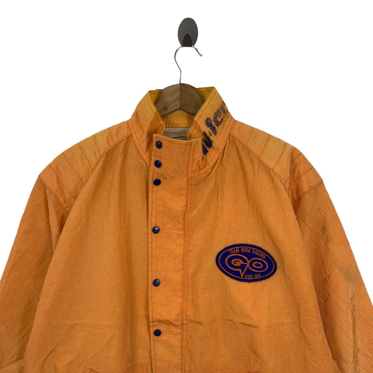 Vintage Vintage Team Sode Jacket Motorsports Light Zipper Jacket Size US XL / EU 56 / 4 - 2 Thumbnail