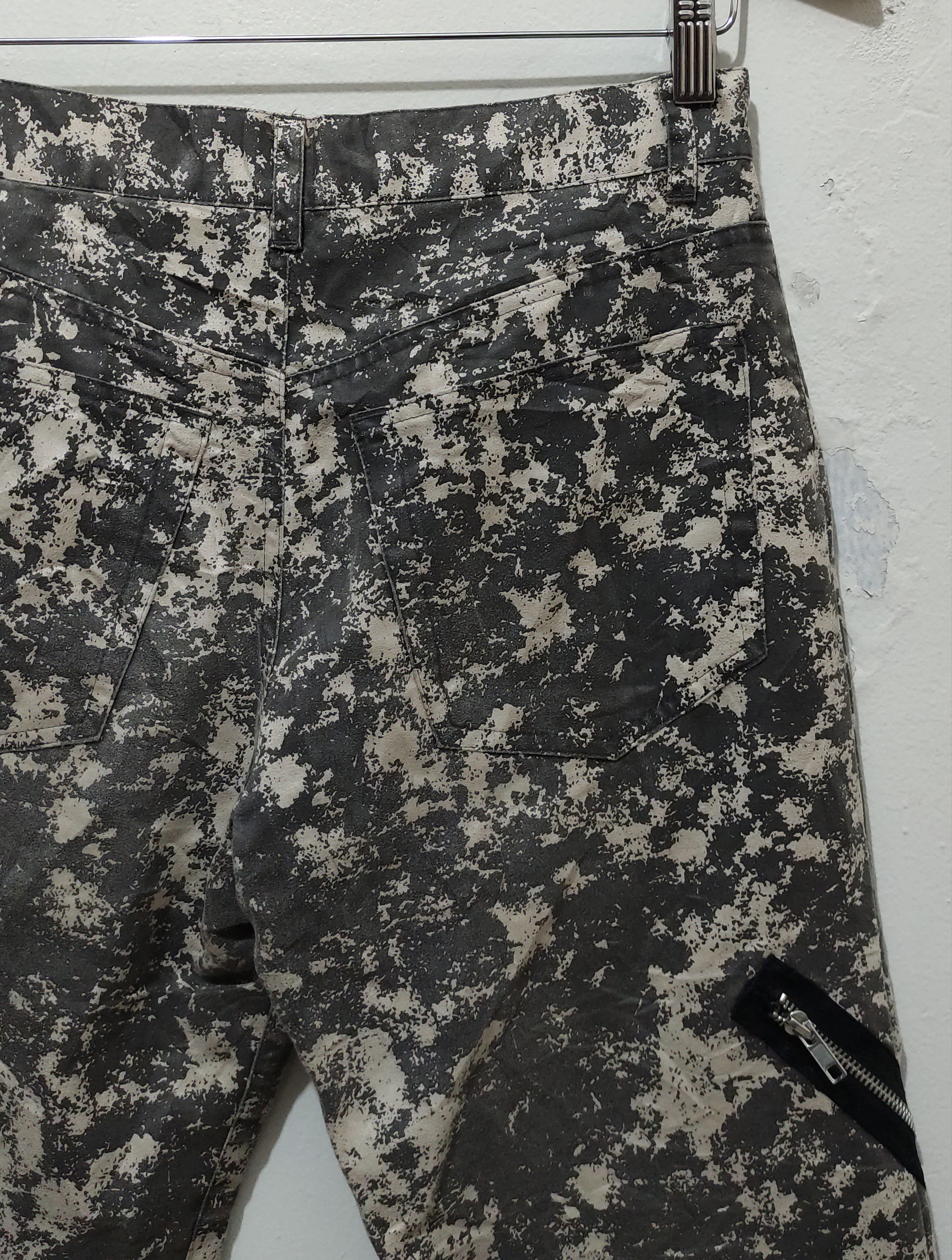 14th Addiction × Japanese Brand × Tornado Mart Burnings Sho Sho Camo Zip Bondage Tapestry Pants Size US 30 / EU 46 - 13 Thumbnail