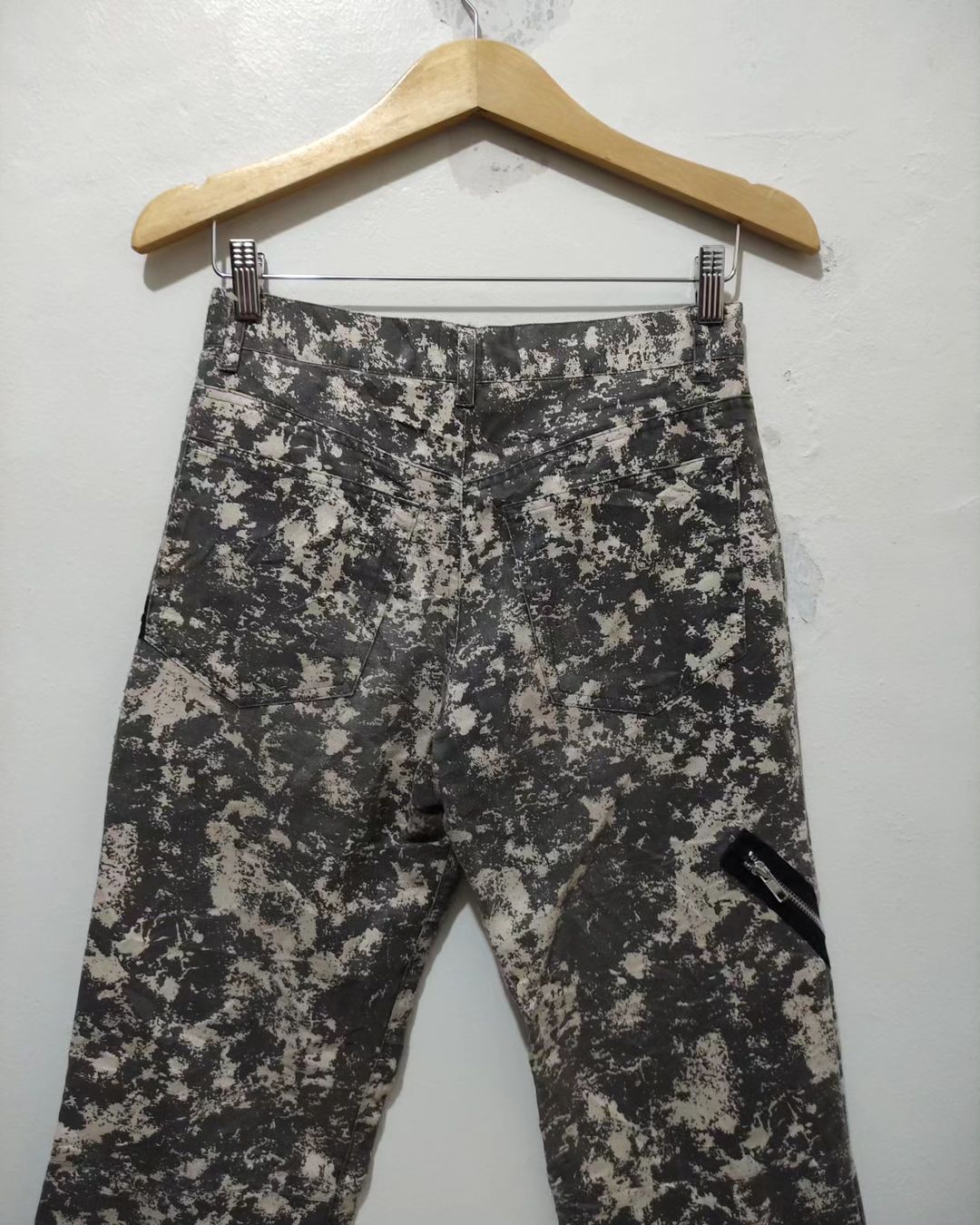 14th Addiction × Japanese Brand × Tornado Mart Burnings Sho Sho Camo Zip Bondage Tapestry Pants Size US 30 / EU 46 - 5 Thumbnail