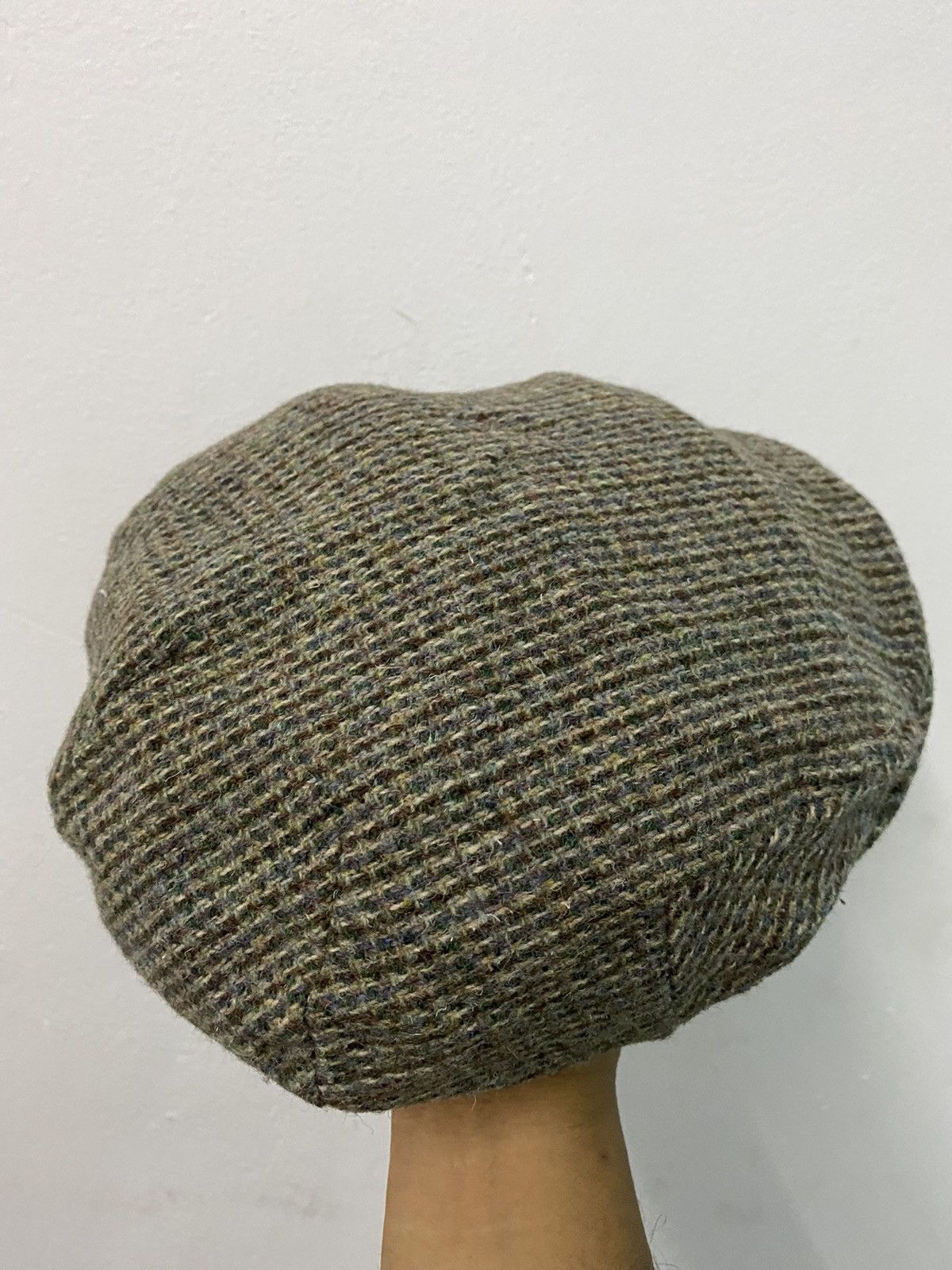 Harris Tweed 80’s Fieldfare X Harris Tweet Made In UK Flat Hat Size ONE SIZE - 5 Thumbnail