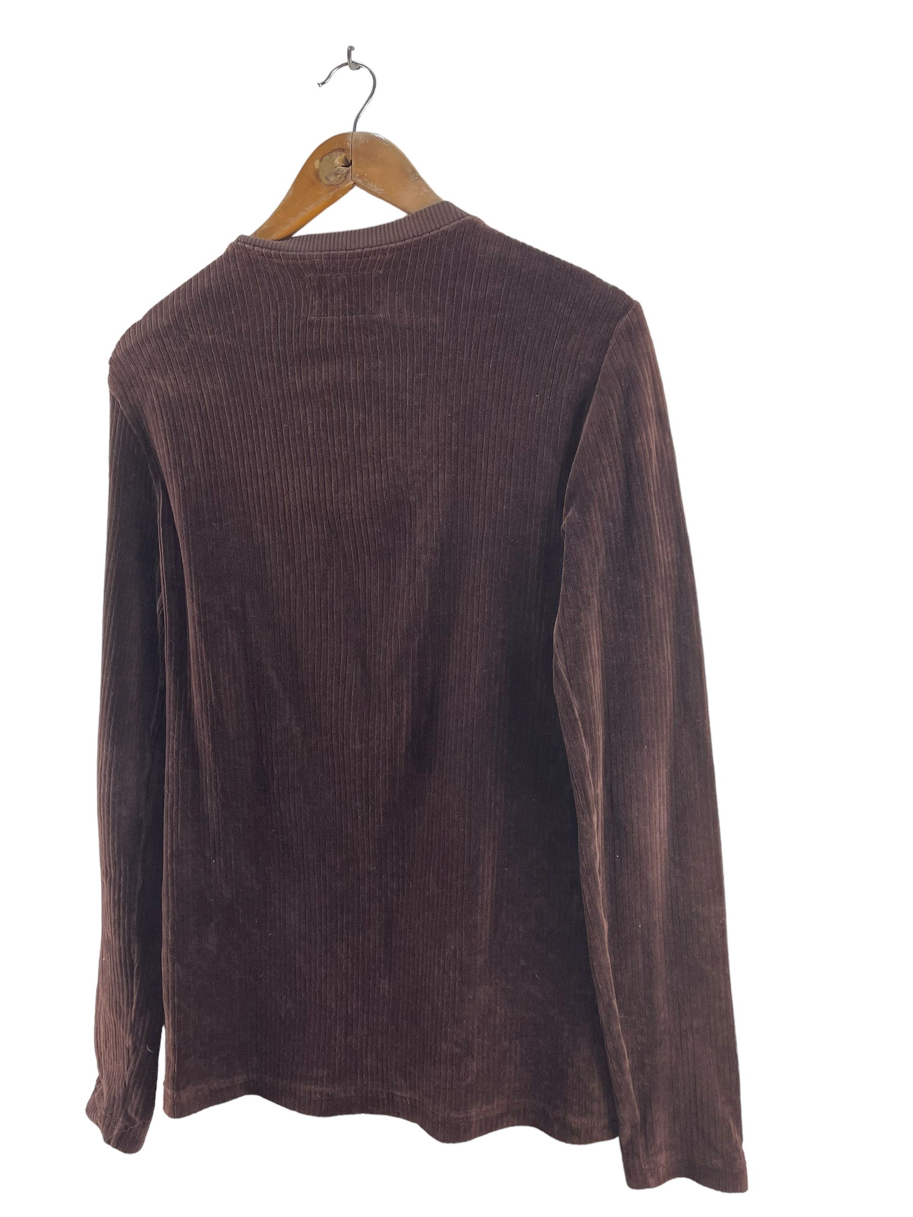 Giorgio Armani Giorgio Armani Velvet Sweatshirt Size US S / EU 44-46 / 1 - 6 Thumbnail