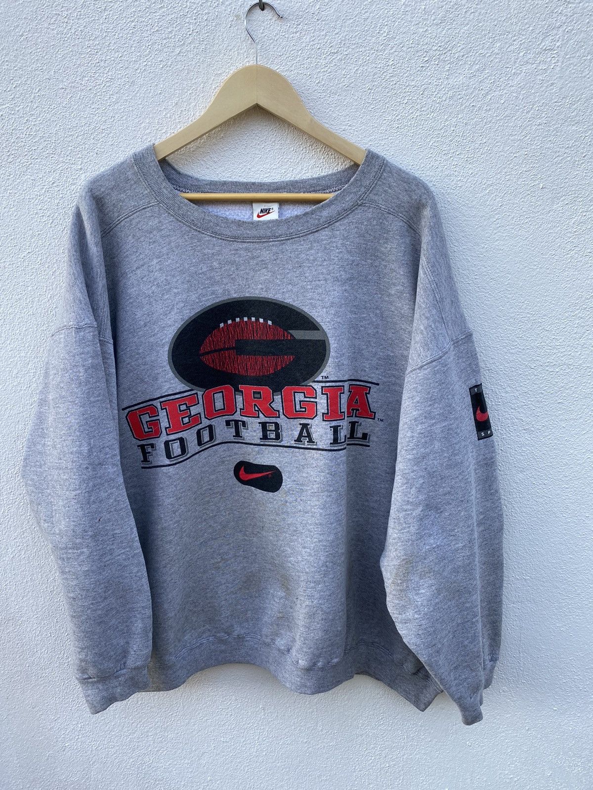 Vintage Vintage NIKE georgia football sweatshirt big size Size US XL / EU 56 / 4 - 1 Thumbnail