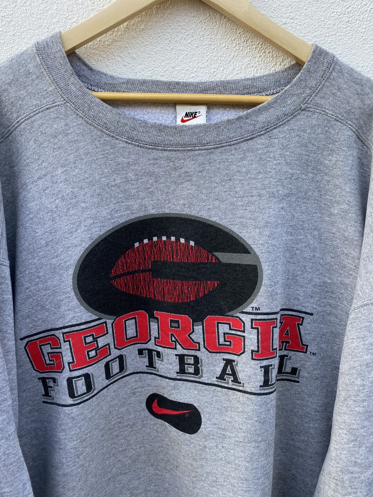 Vintage Vintage NIKE georgia football sweatshirt big size Size US XL / EU 56 / 4 - 3 Thumbnail