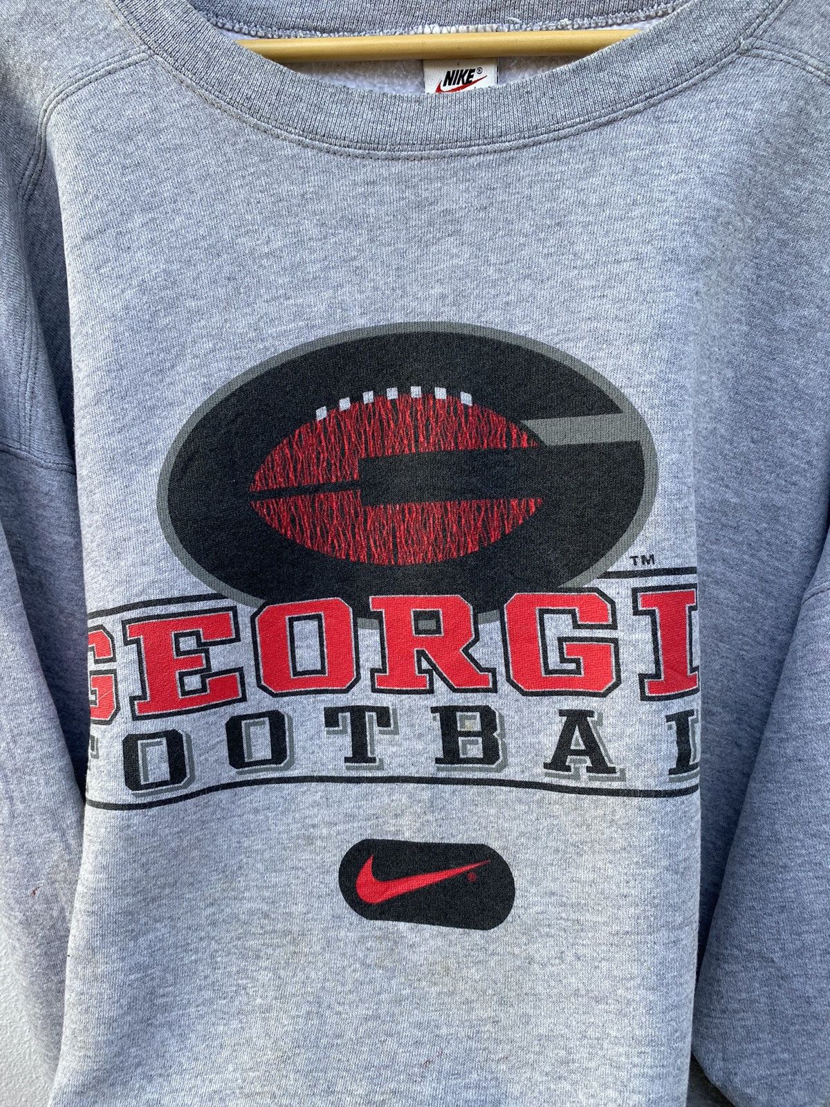 Vintage Vintage NIKE georgia football sweatshirt big size Size US XL / EU 56 / 4 - 10 Thumbnail